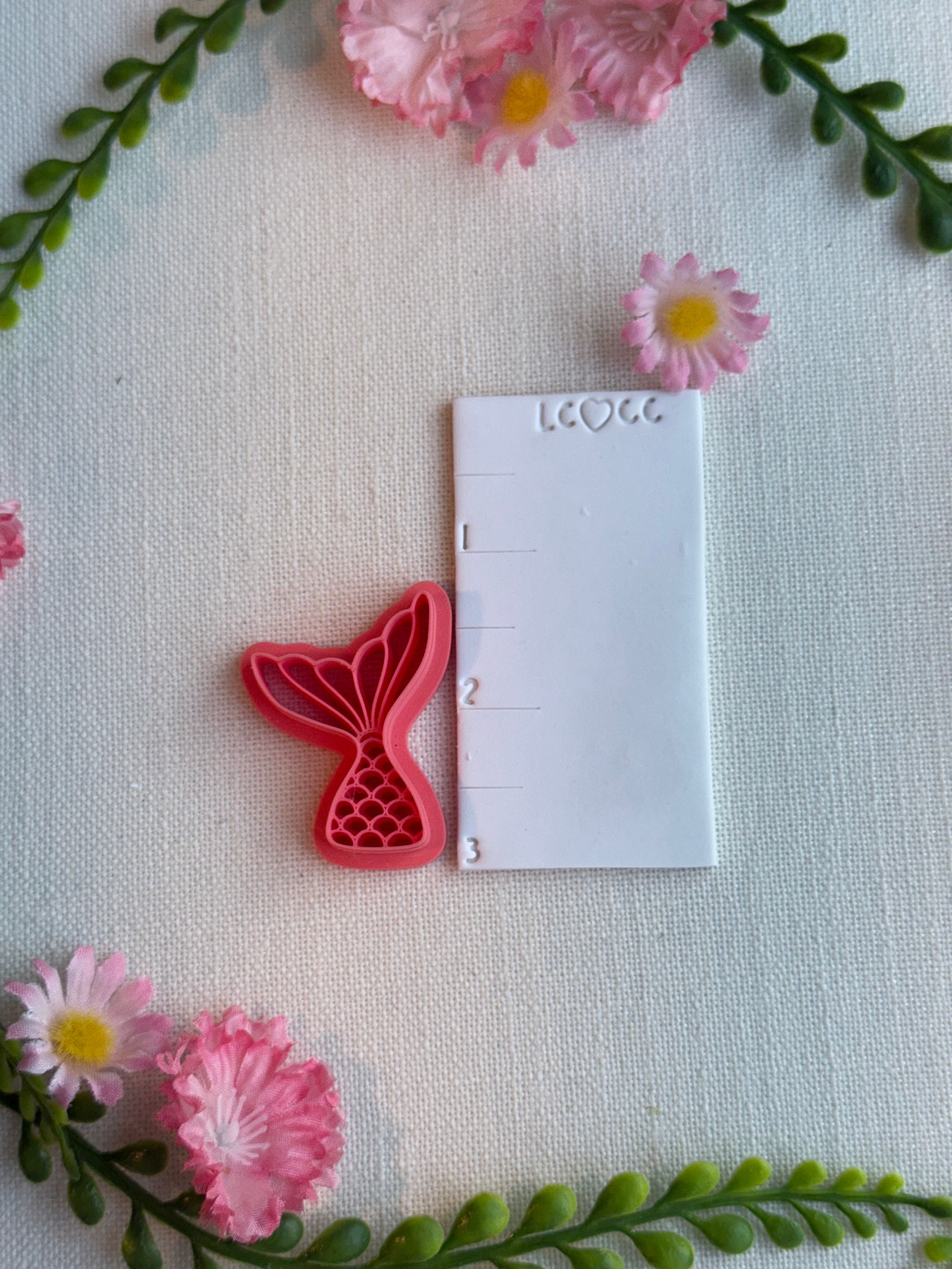Seabloom Tail Clay Cutter – Polymer Clay Tool