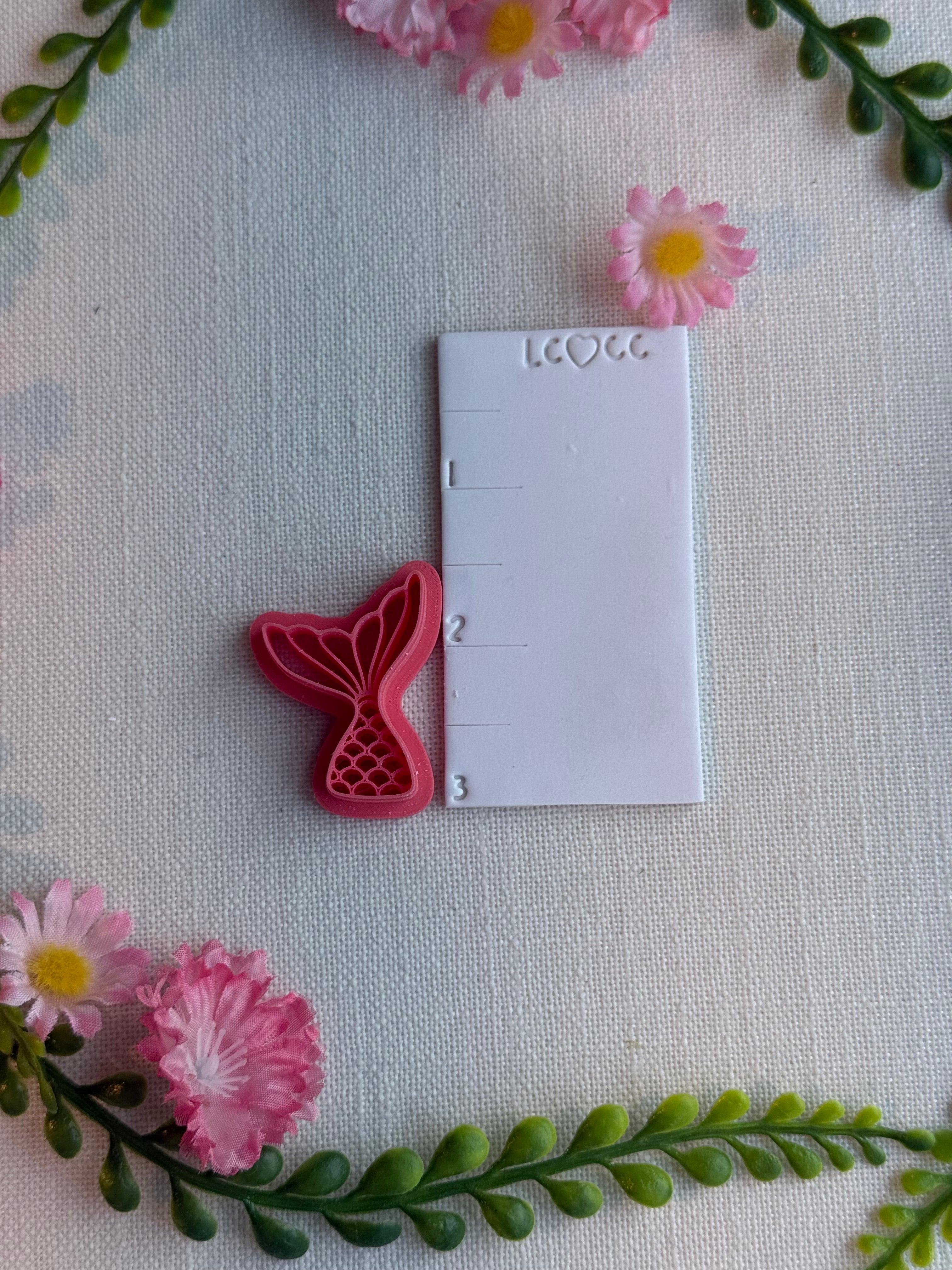 Seabloom Tail Clay Cutter – Polymer Clay Tool