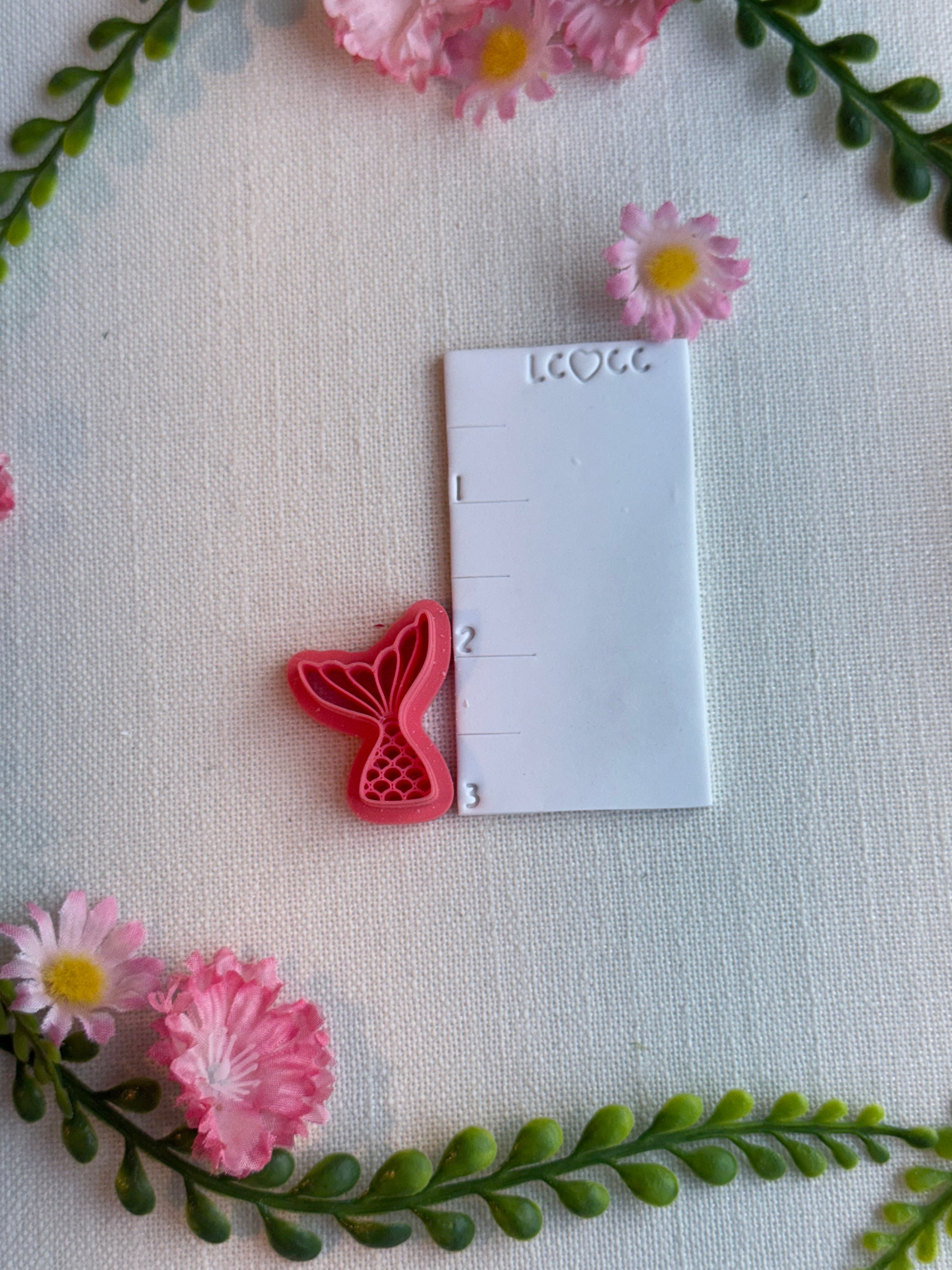 Seabloom Tail Clay Cutter – Polymer Clay Tool