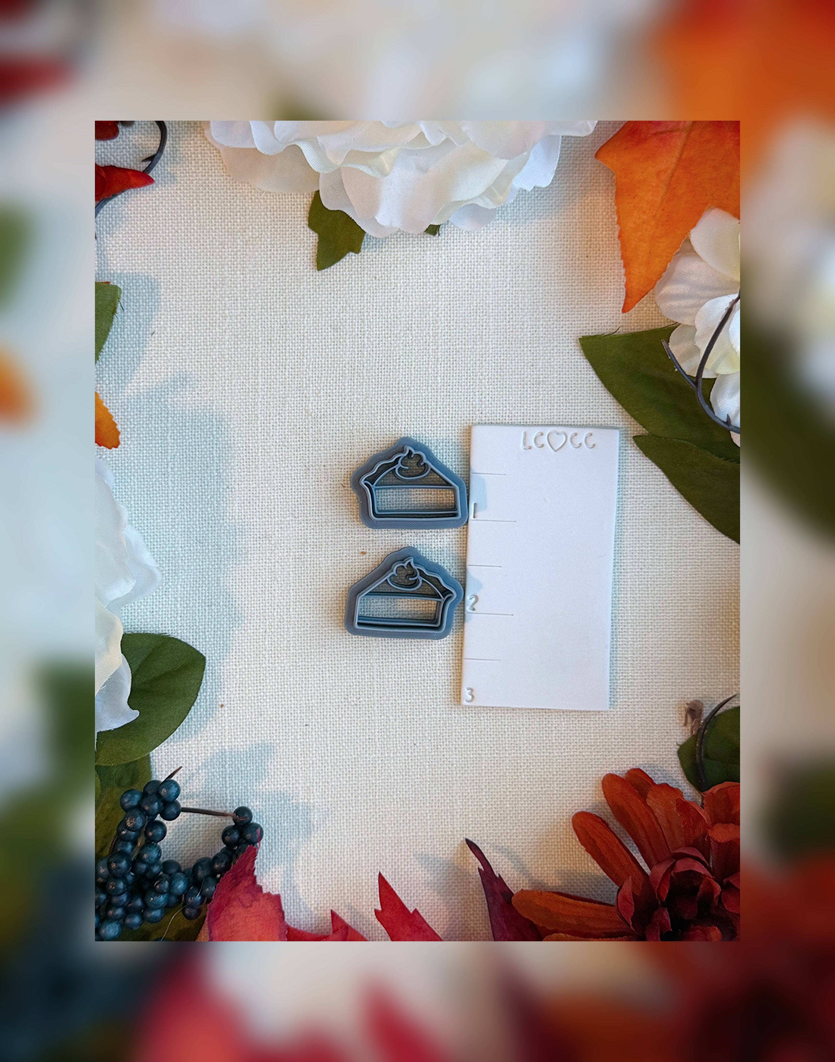 Pumpkin Pie Clay Cutter – Polymer Clay Tool