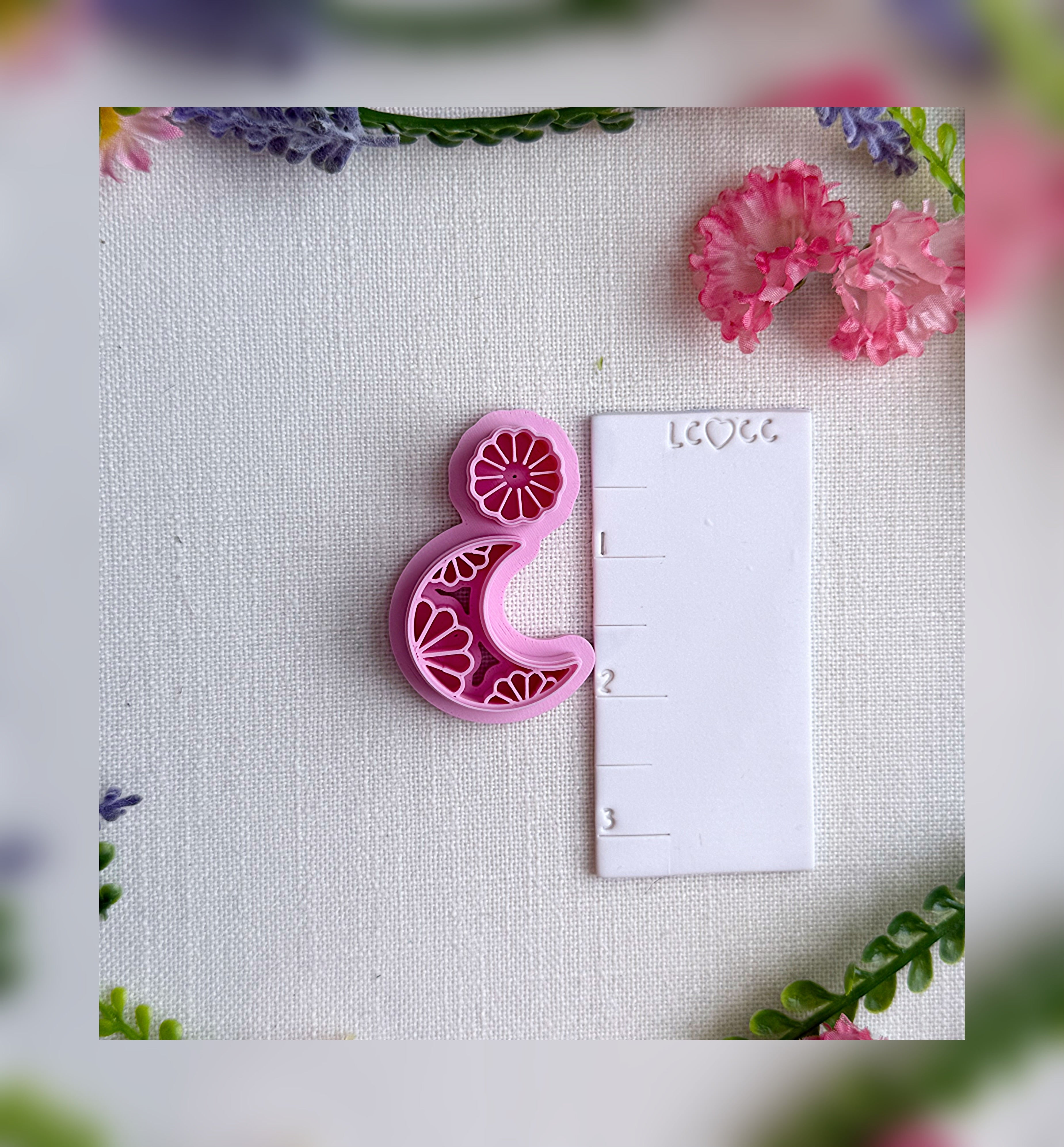 Celestial Bloom Clay Cutter – Polymer Clay Tool