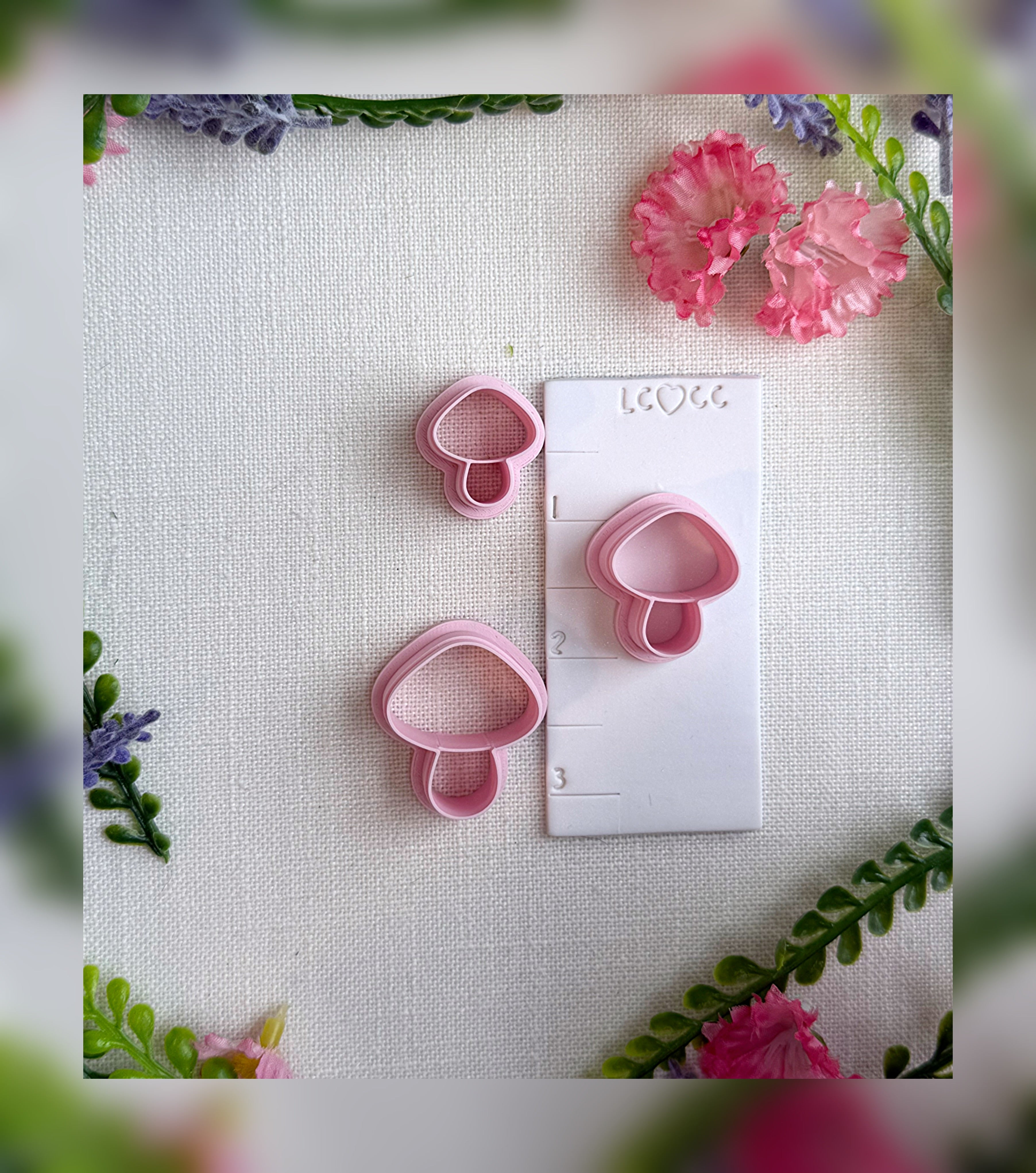 Whimsy Cap Mushroom Clay Cutter – Polymer Clay Tool