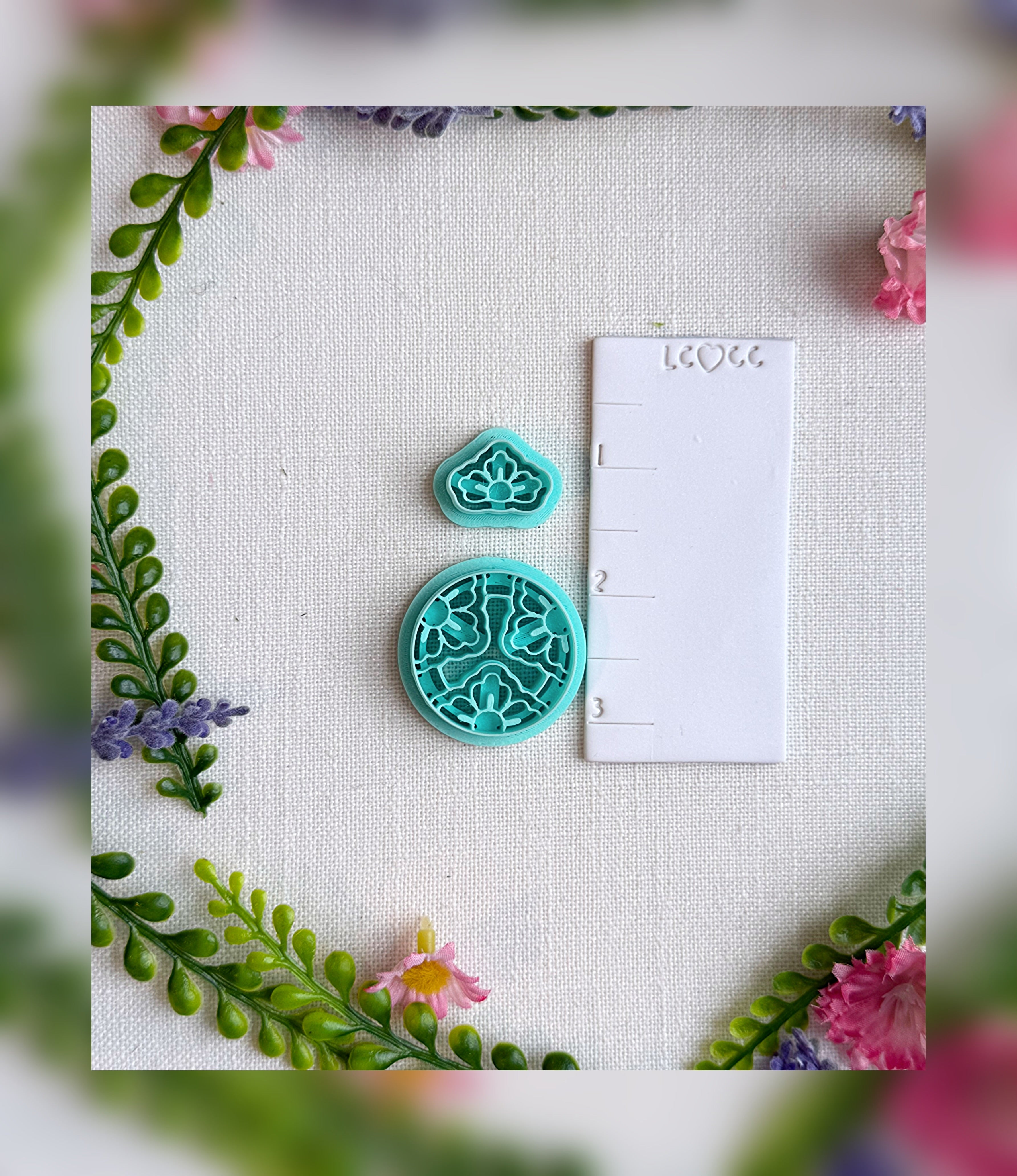 Forget-me-not Faerie Ring Clay Cutter Set – Polymer Clay Tool