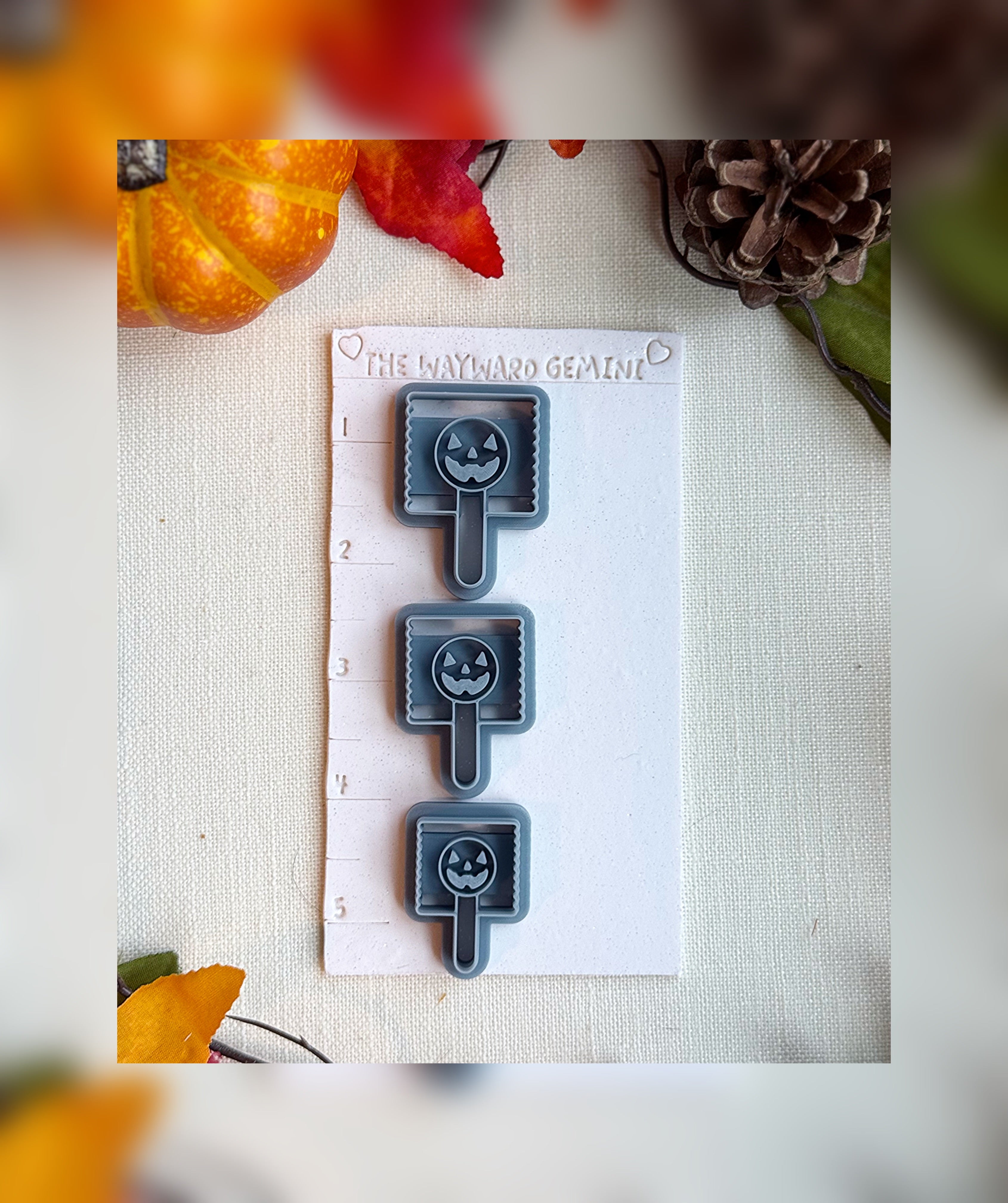 🎃 Jack-o-Pop Clay Cutter – Polymer Clay Tool for Halloween