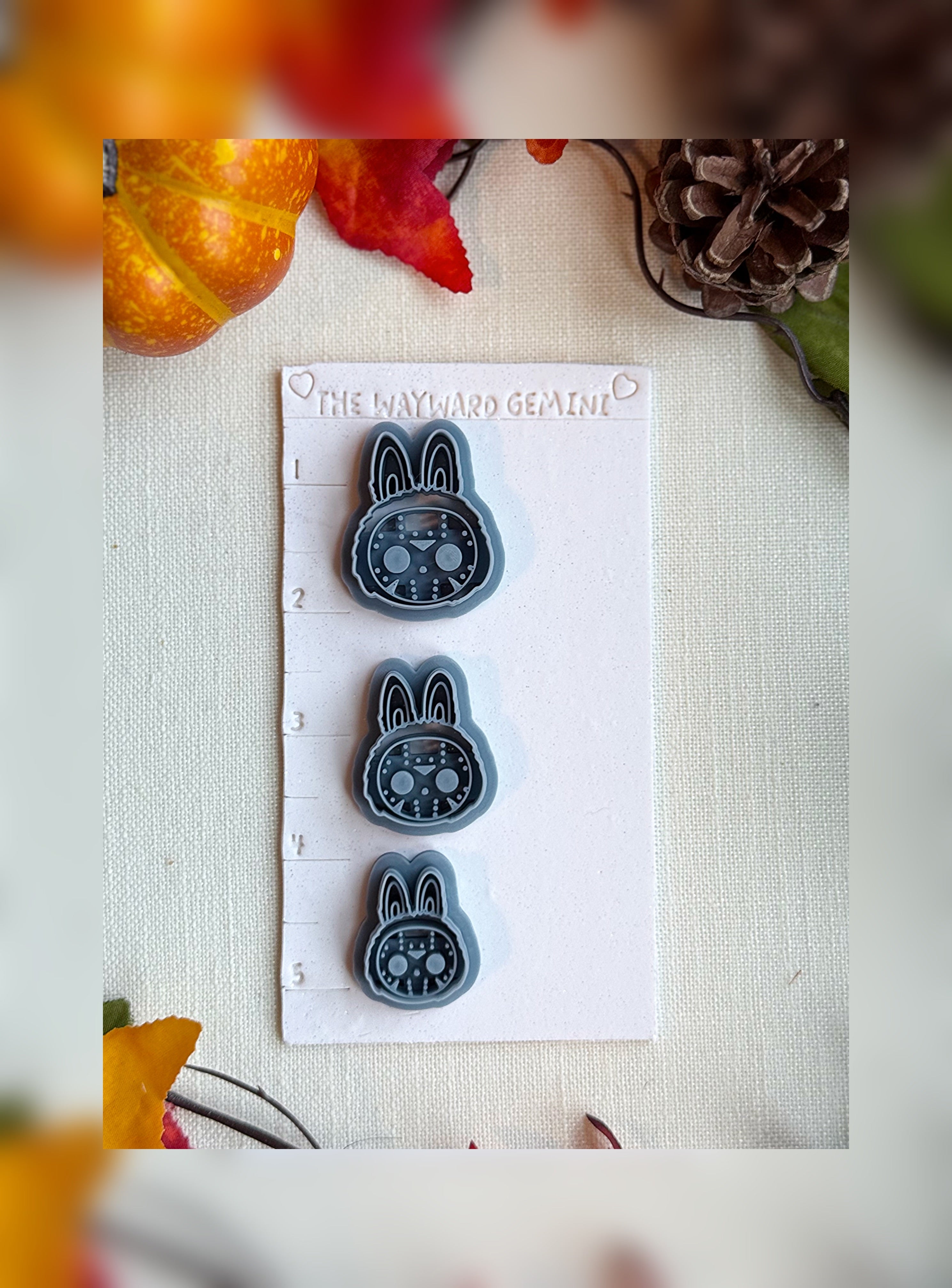 Camp Labubu Clay Cutter – Polymer Clay Tool for Halloween