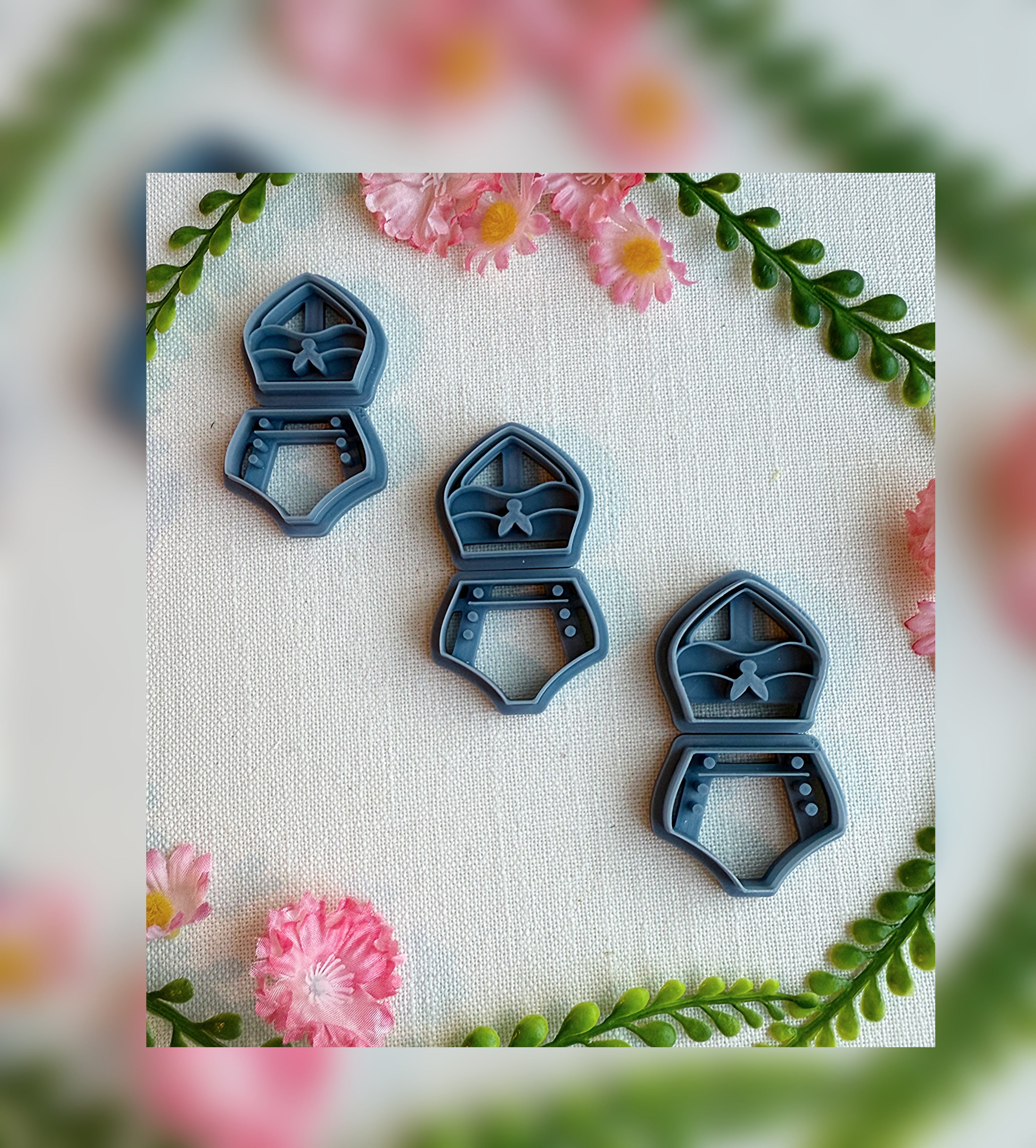 Teeny Weeny Bikini Clay Cutter Set – Polymer Clay Tool