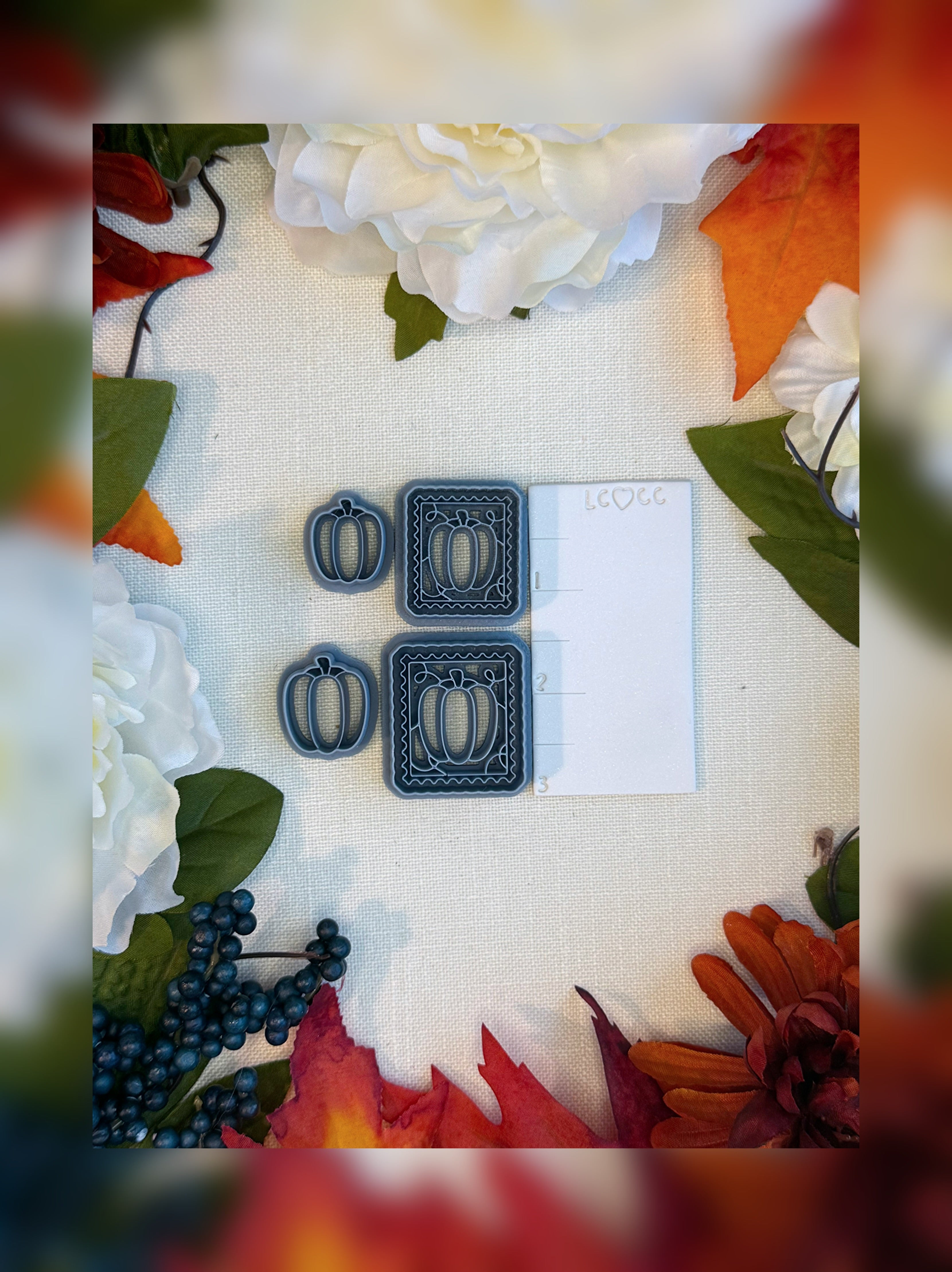 Pumpkin Patch Post Clay Cutter – Polymer Clay Tool
