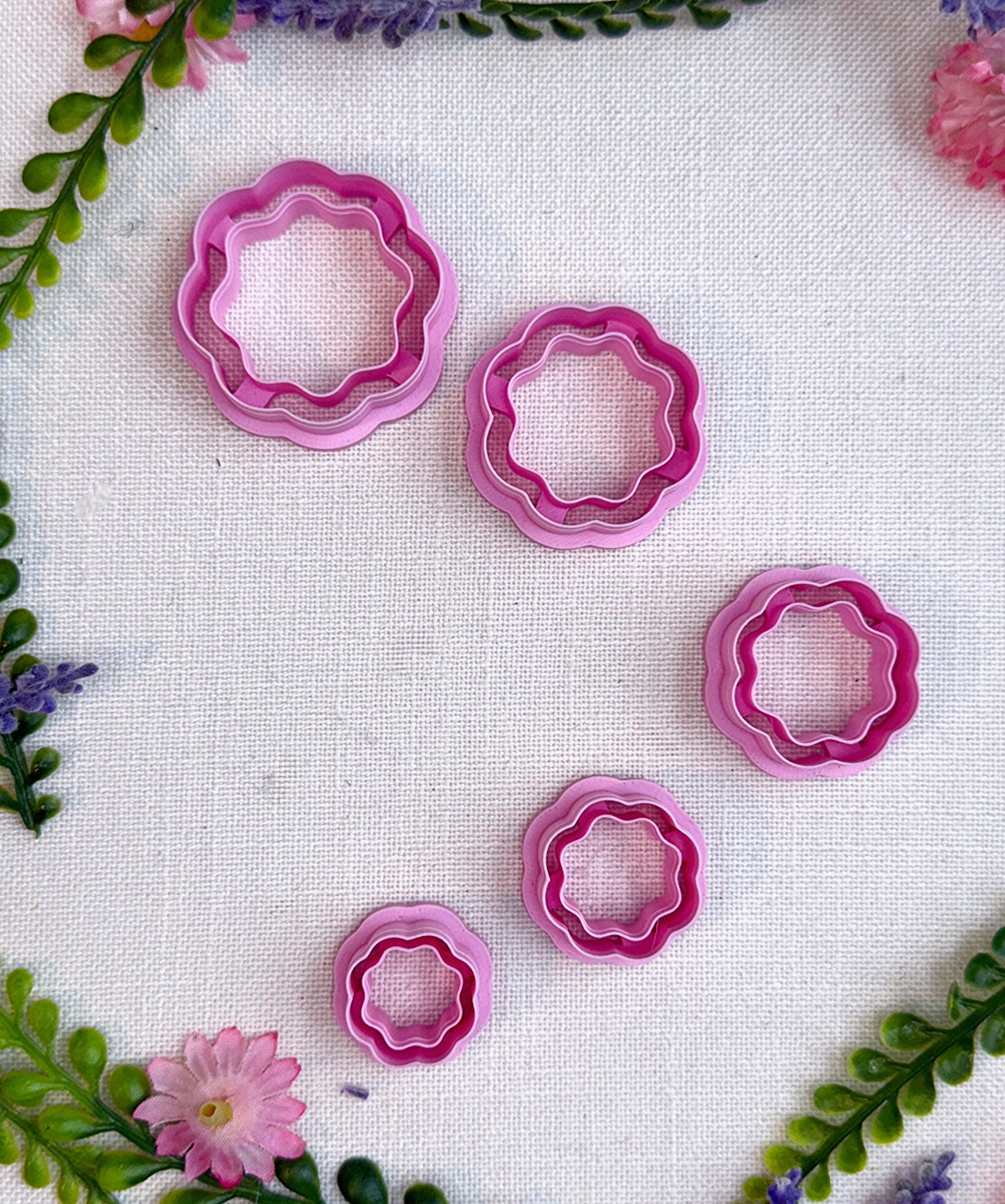 Cloudberry Frame Clay Cutter – Polymer Clay Tool