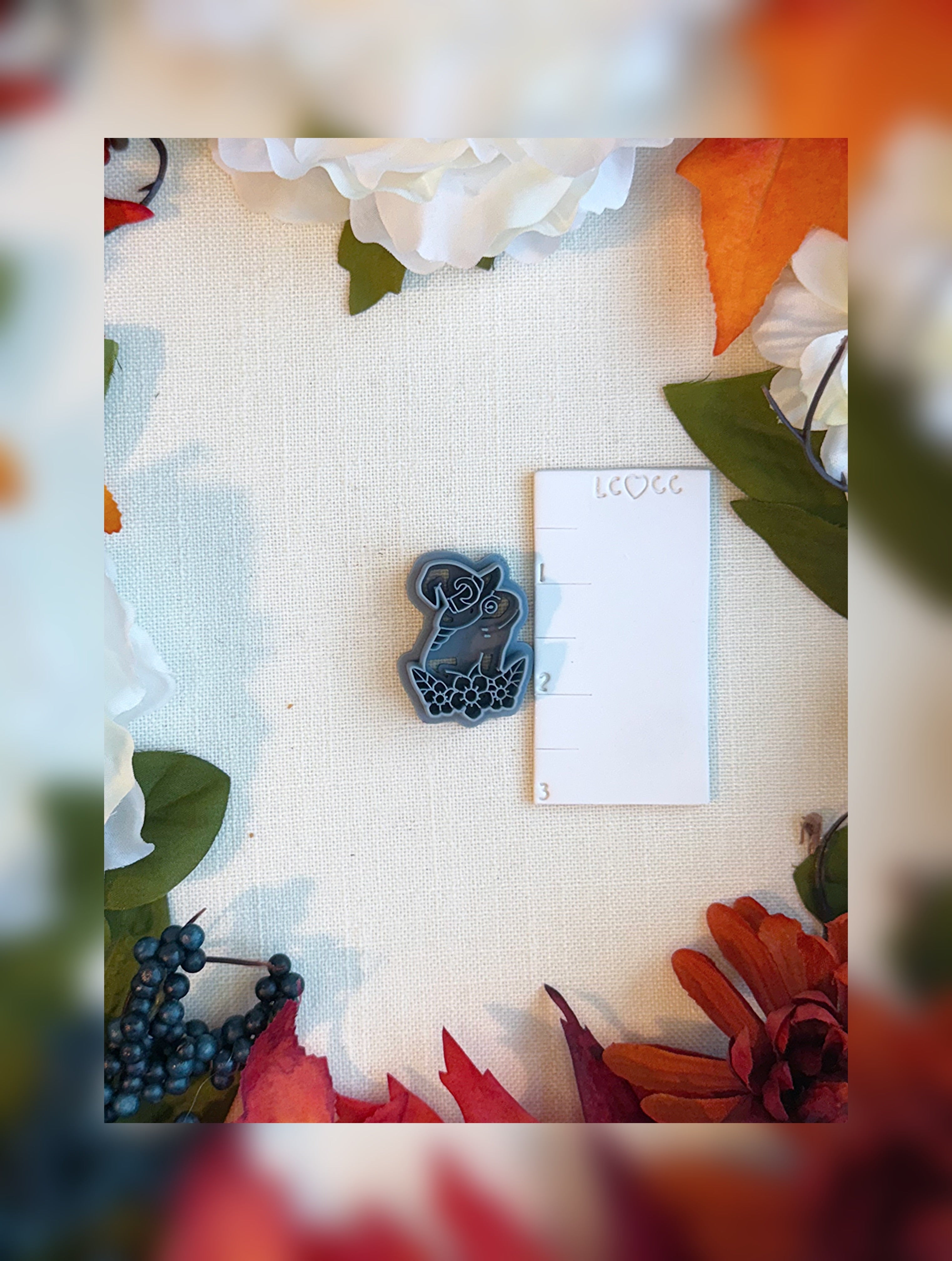 Witchy Faerie Frog Clay Cutter – Polymer Clay Tool