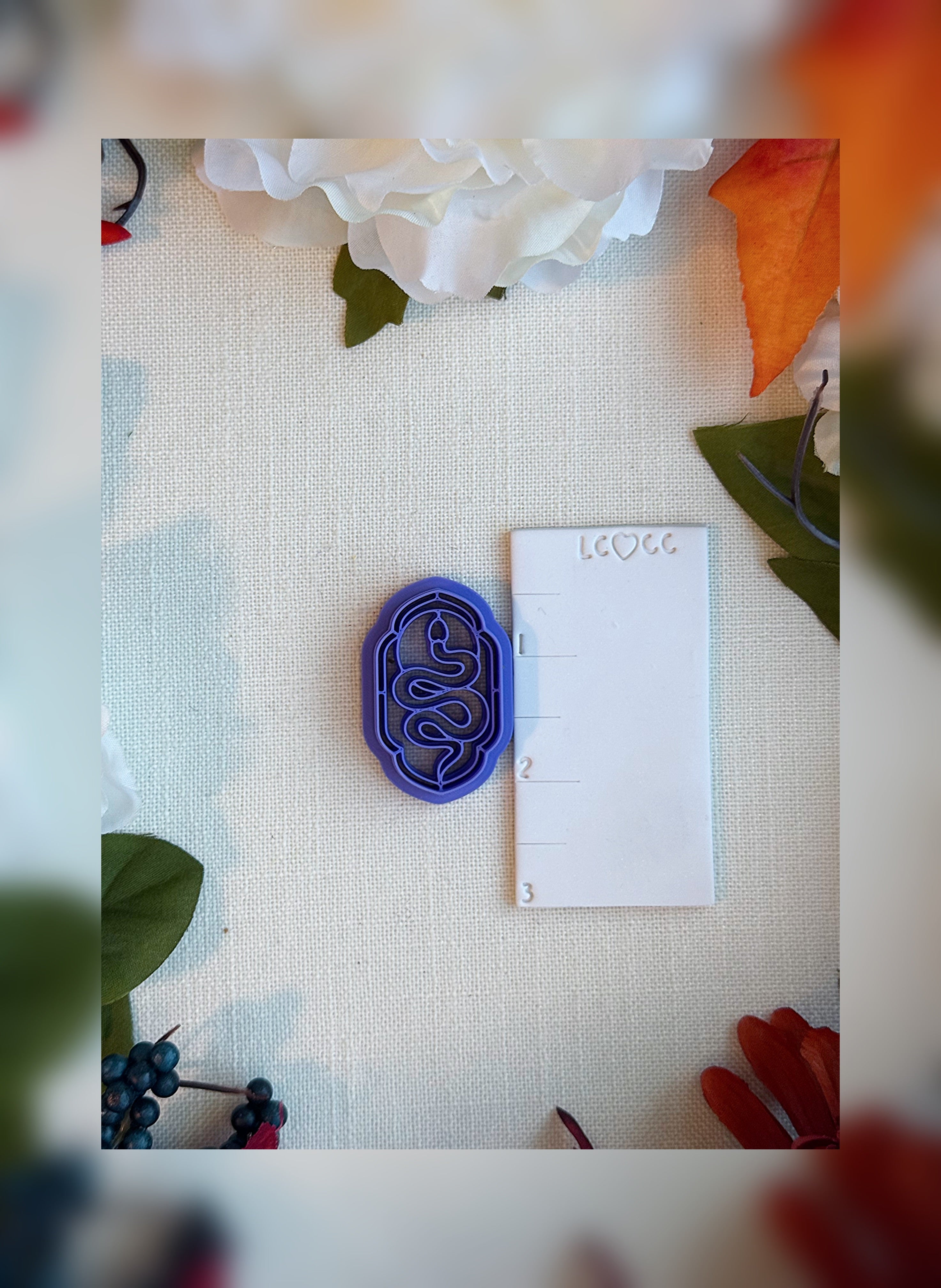 Serpent Shrine Clay Cutter – Polymer Clay Tool