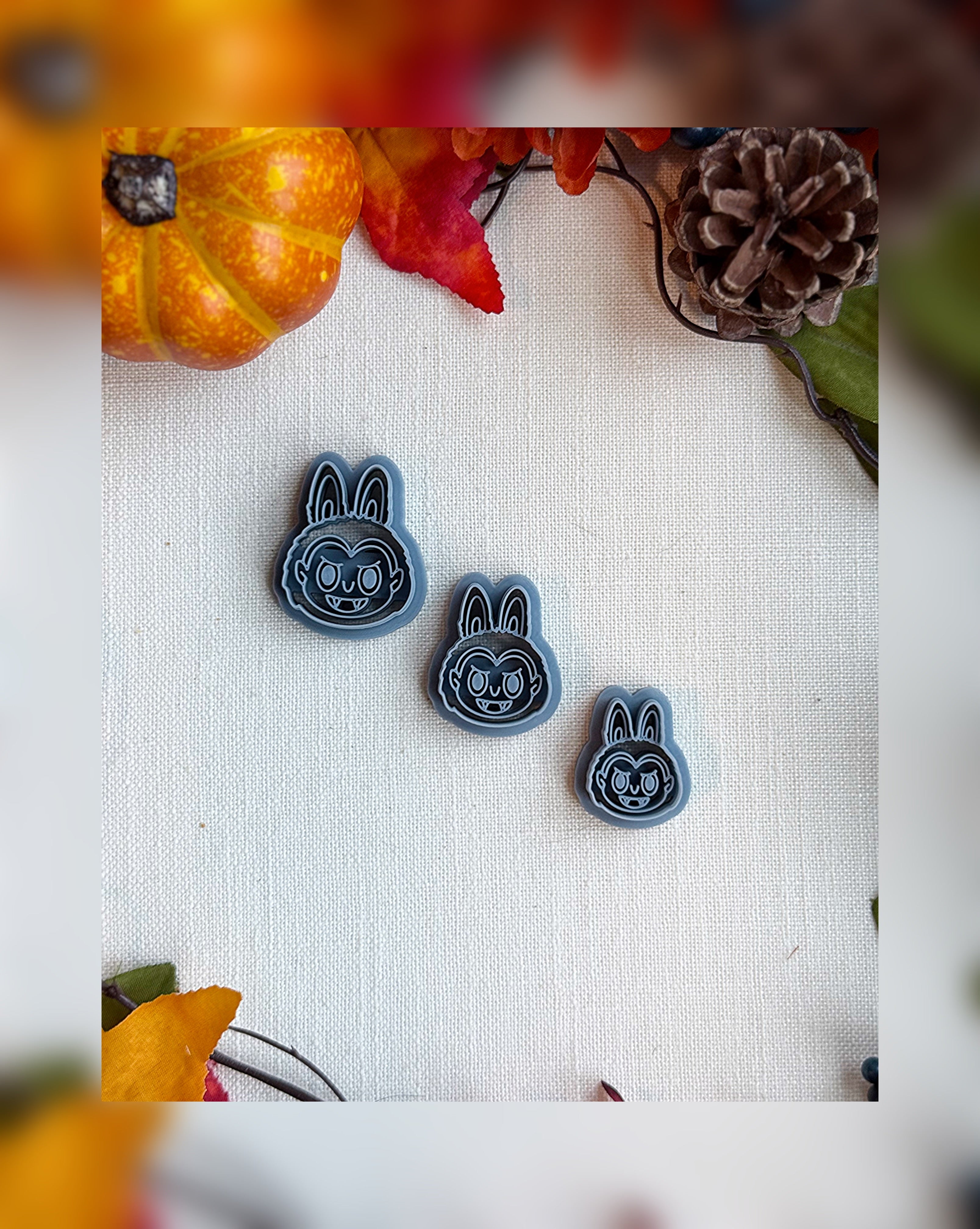 DracuLabubu Clay Cutter – Polymer Clay Tool for Halloween