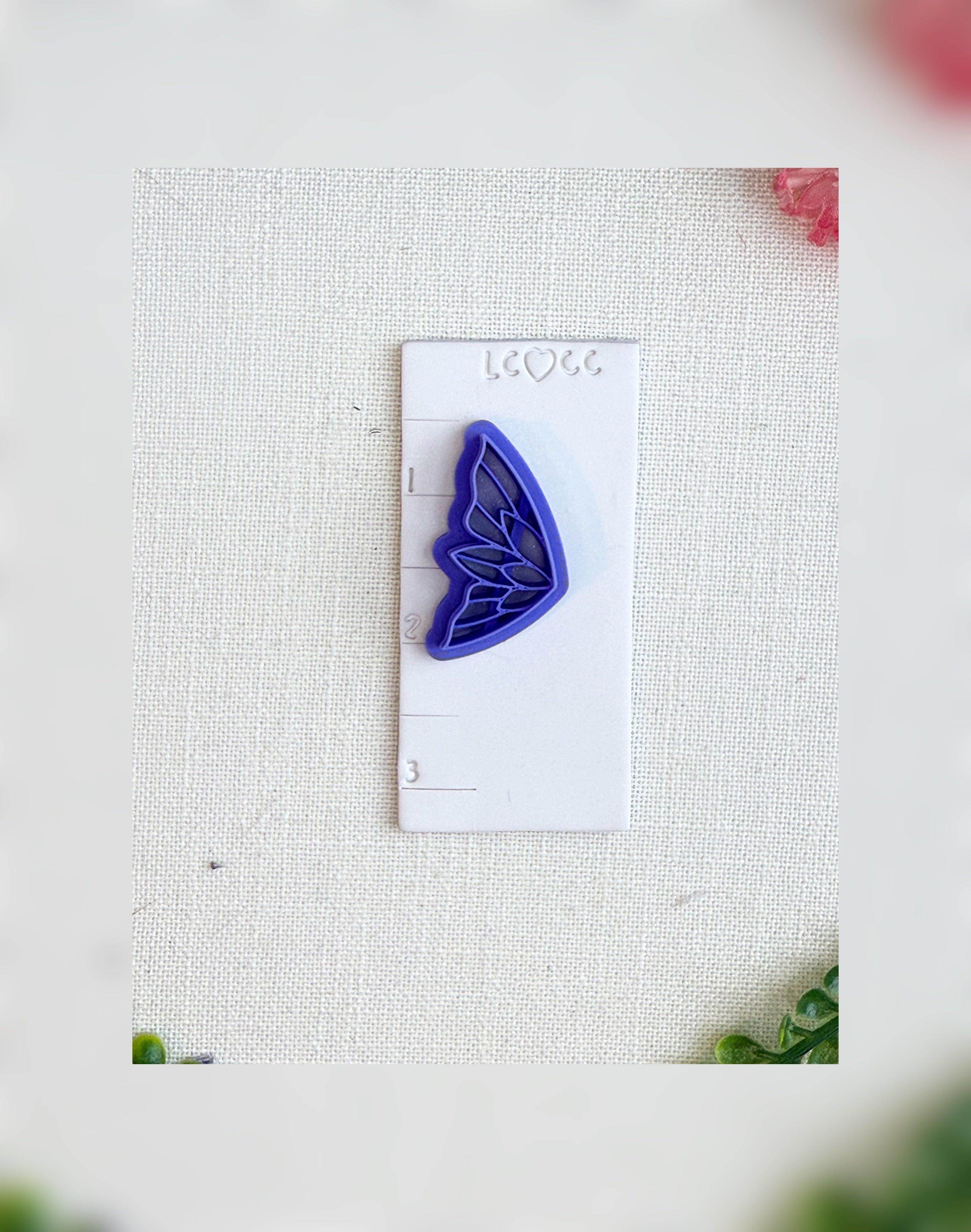 Faerie Finch Wing Clay Cutter – Polymer Clay Tool