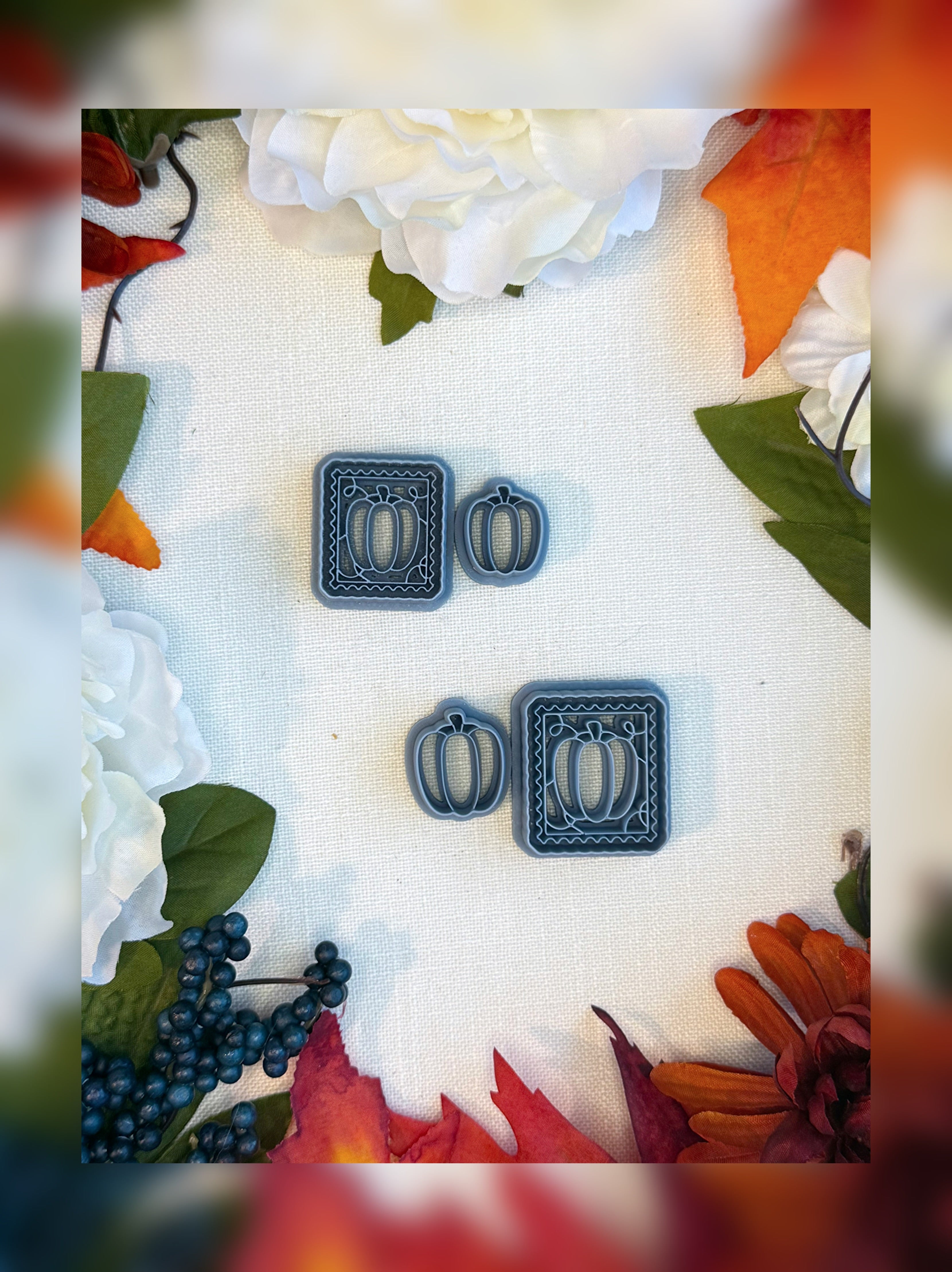 Pumpkin Patch Post Clay Cutter – Polymer Clay Tool