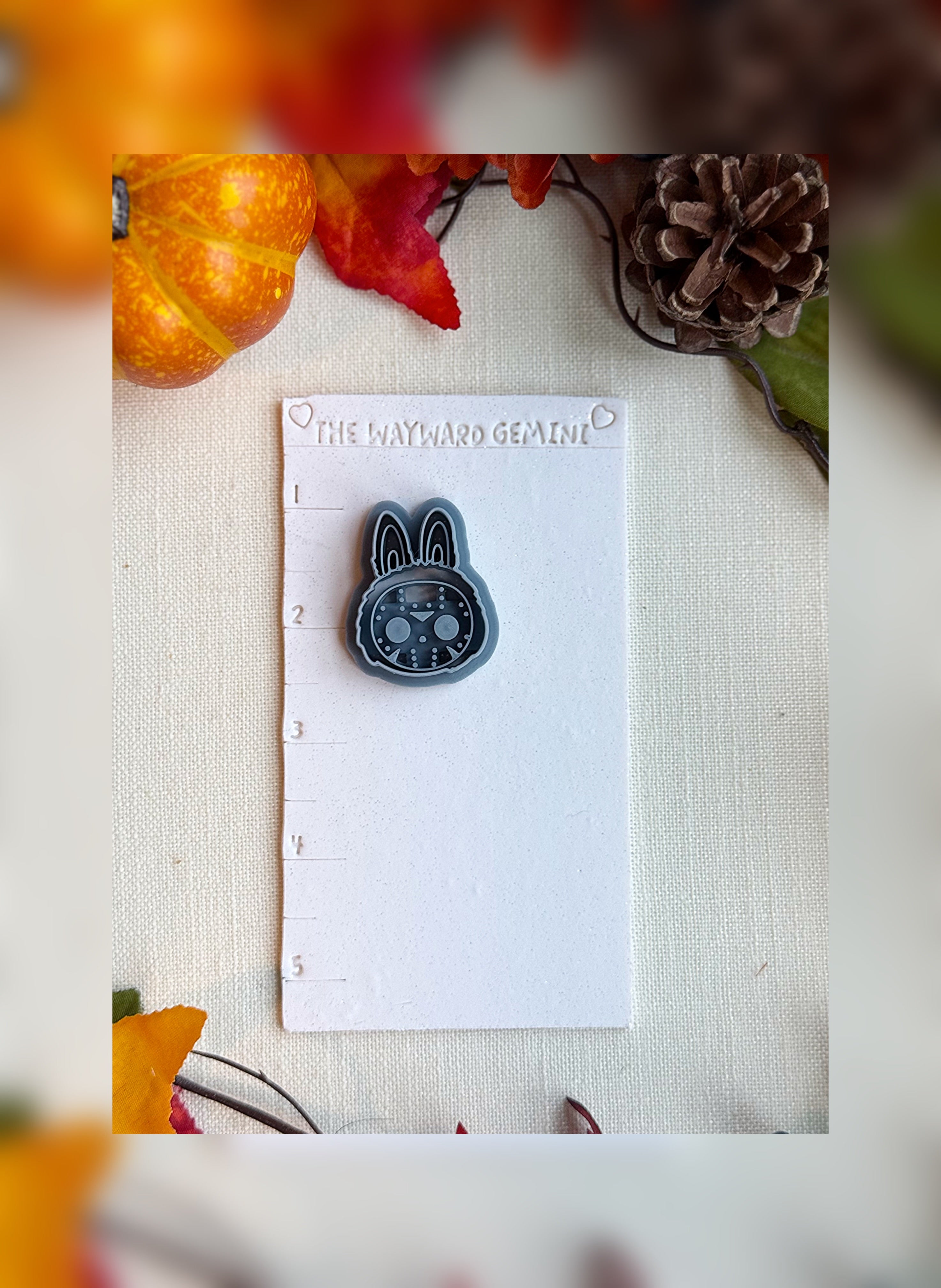 Camp Labubu Clay Cutter – Polymer Clay Tool for Halloween