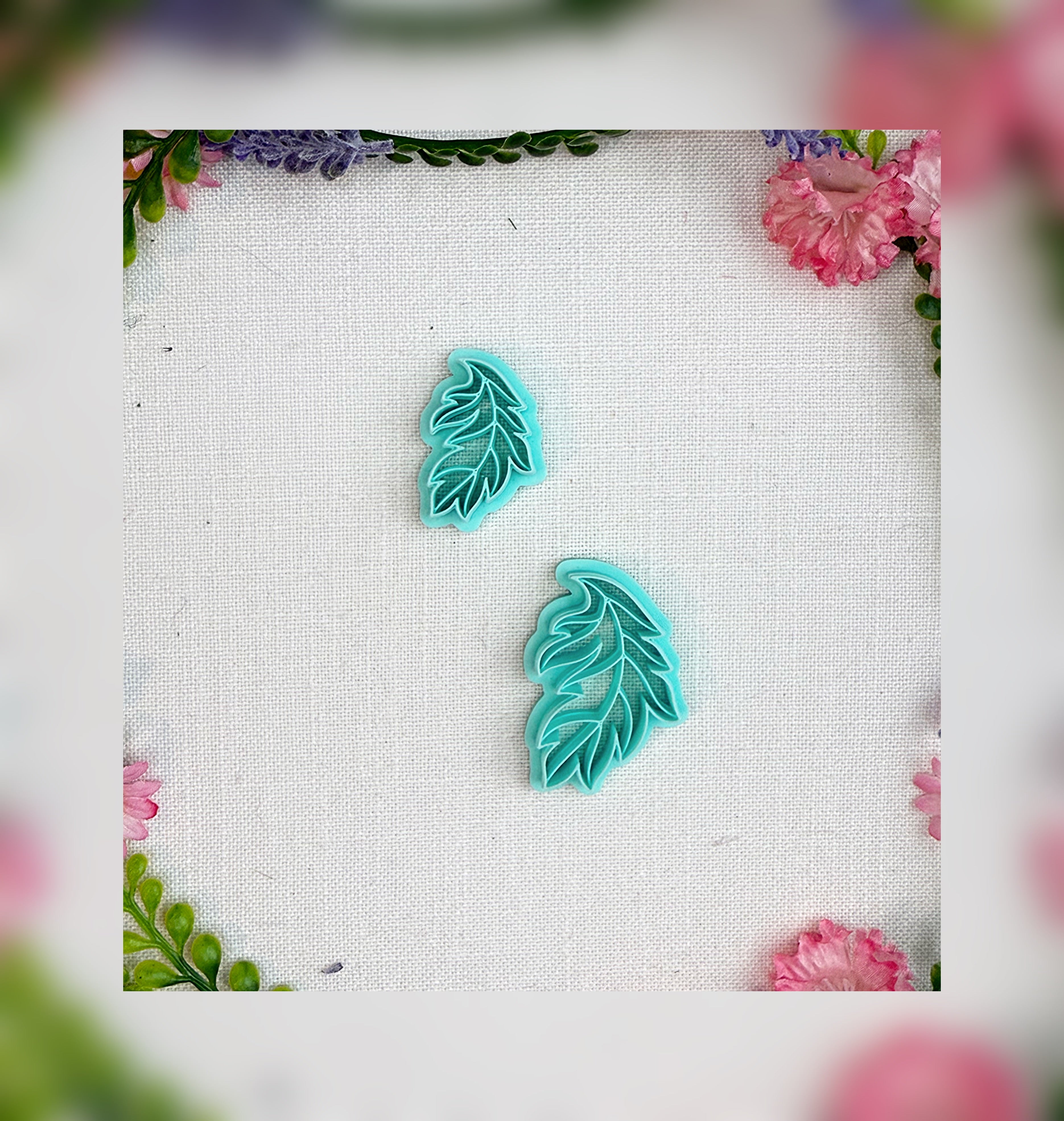 Cascading Fern Leaf Clay Cutter | Polymer Clay Tool