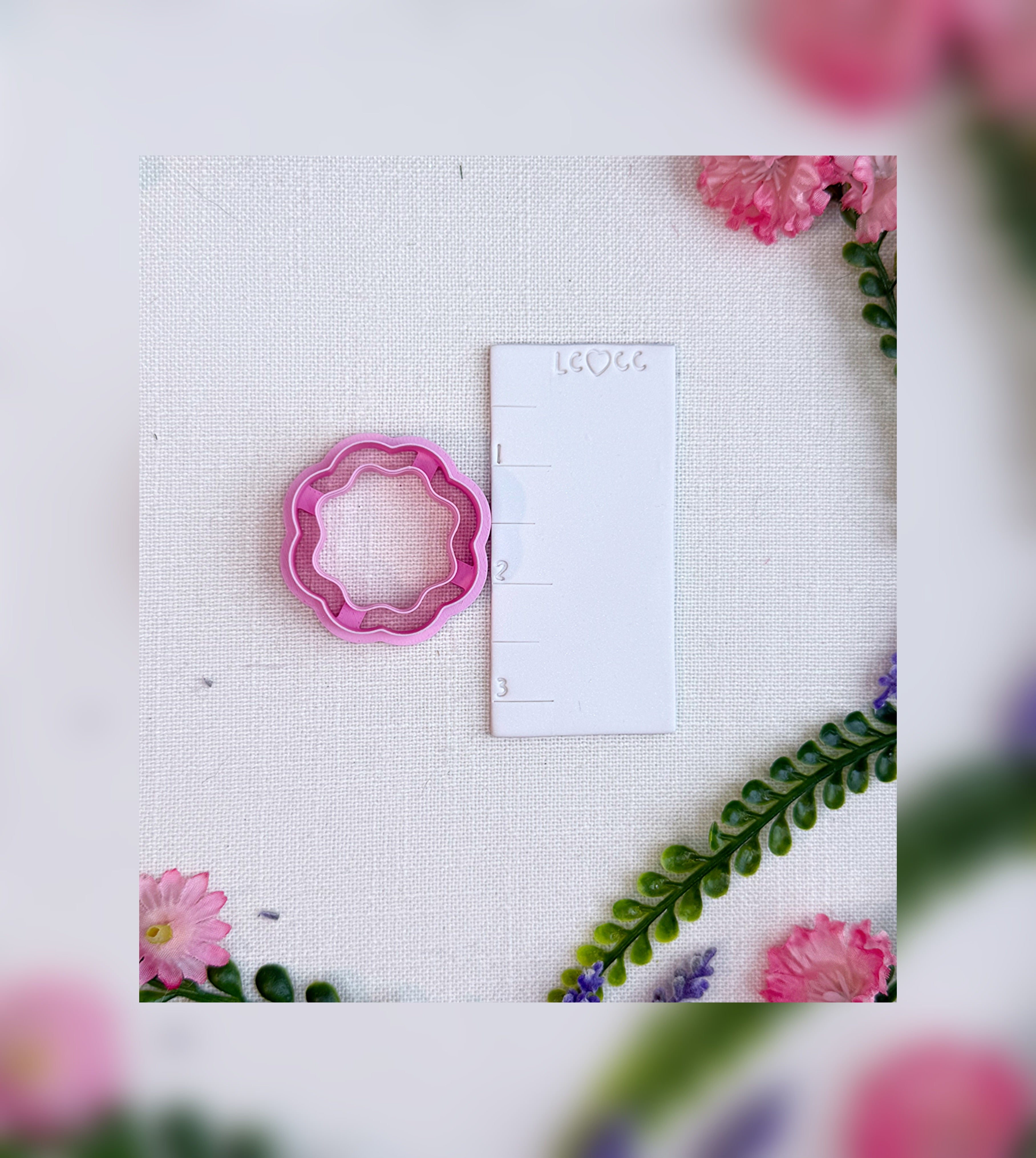 Cloudberry Frame Clay Cutter – Polymer Clay Tool