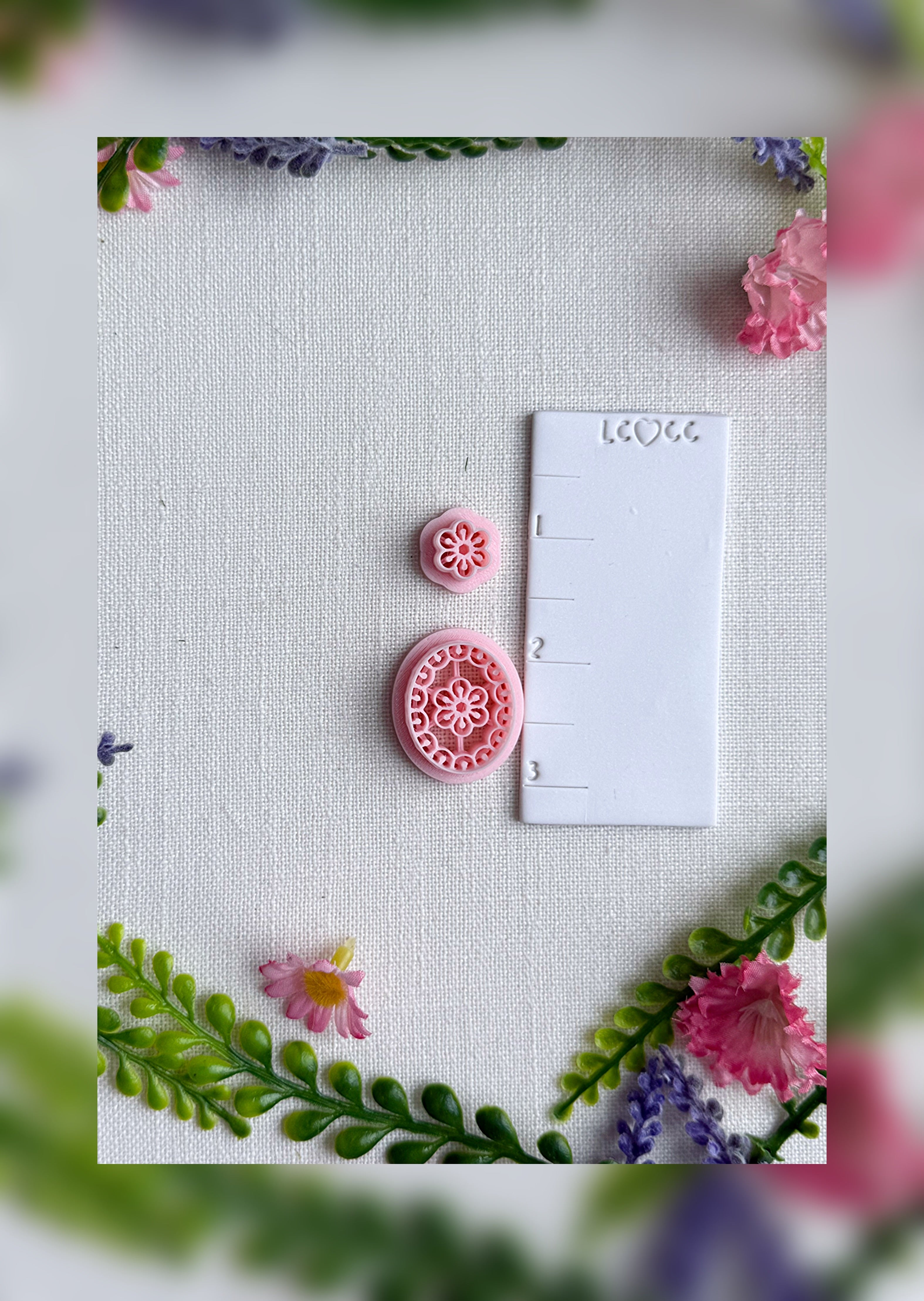 Blossom Whisper Faerie Ring Clay Cutter – Polymer Clay Tool