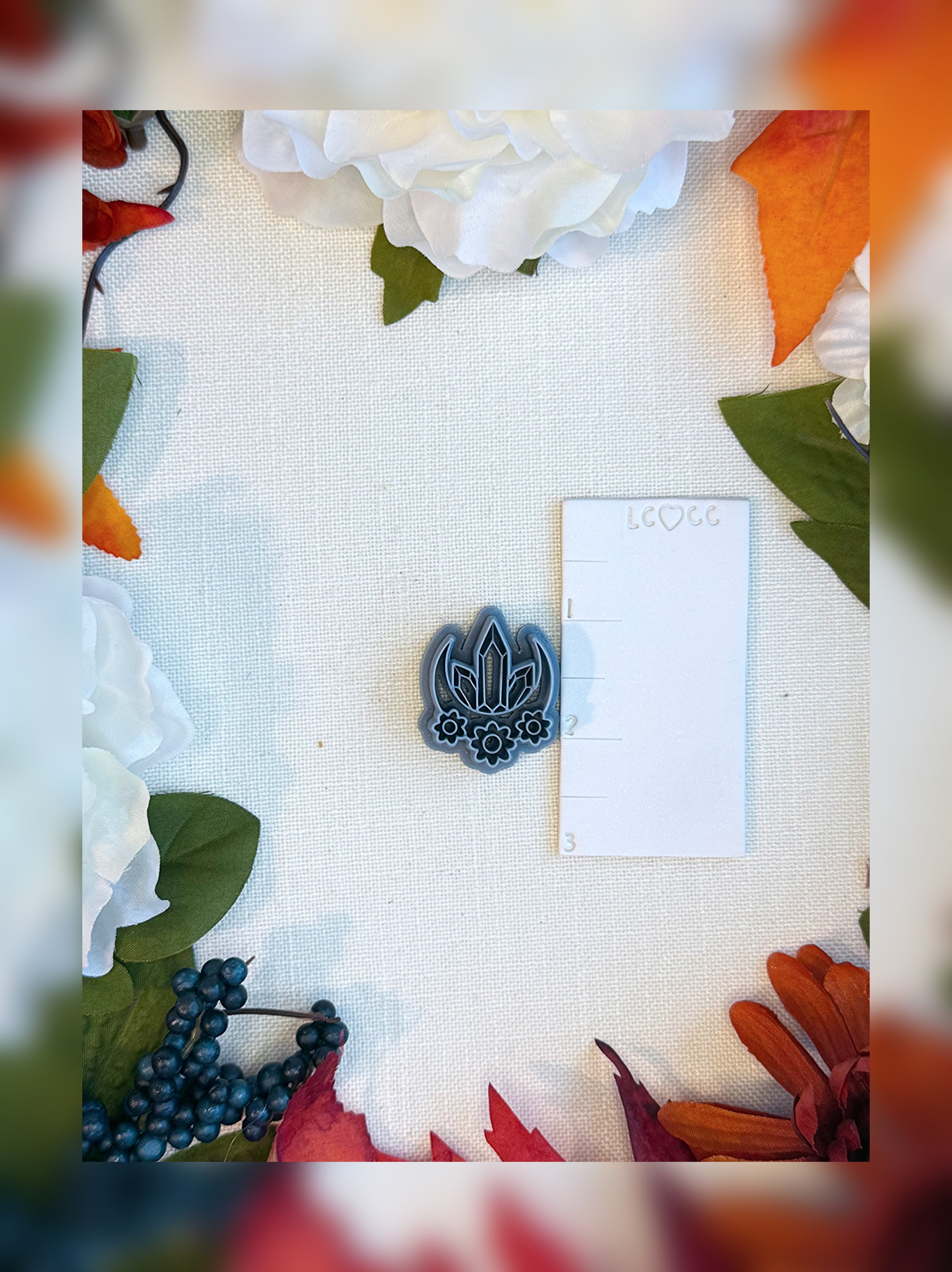 Crown of Crystals Clay Cutter – Polymer Clay Tool