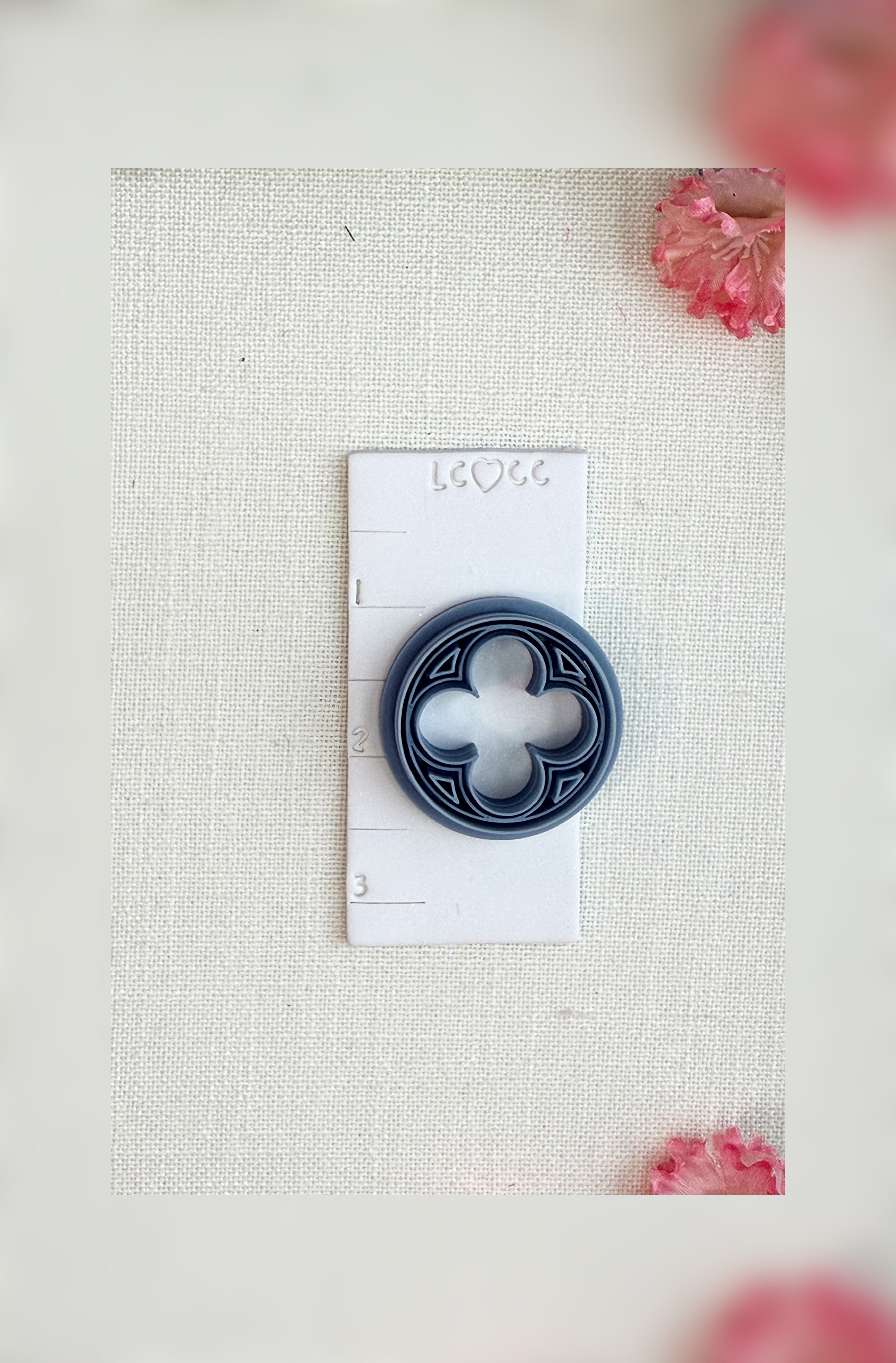Celestial Cathedral Window Clay Cutter – Polymer Clay Tool
