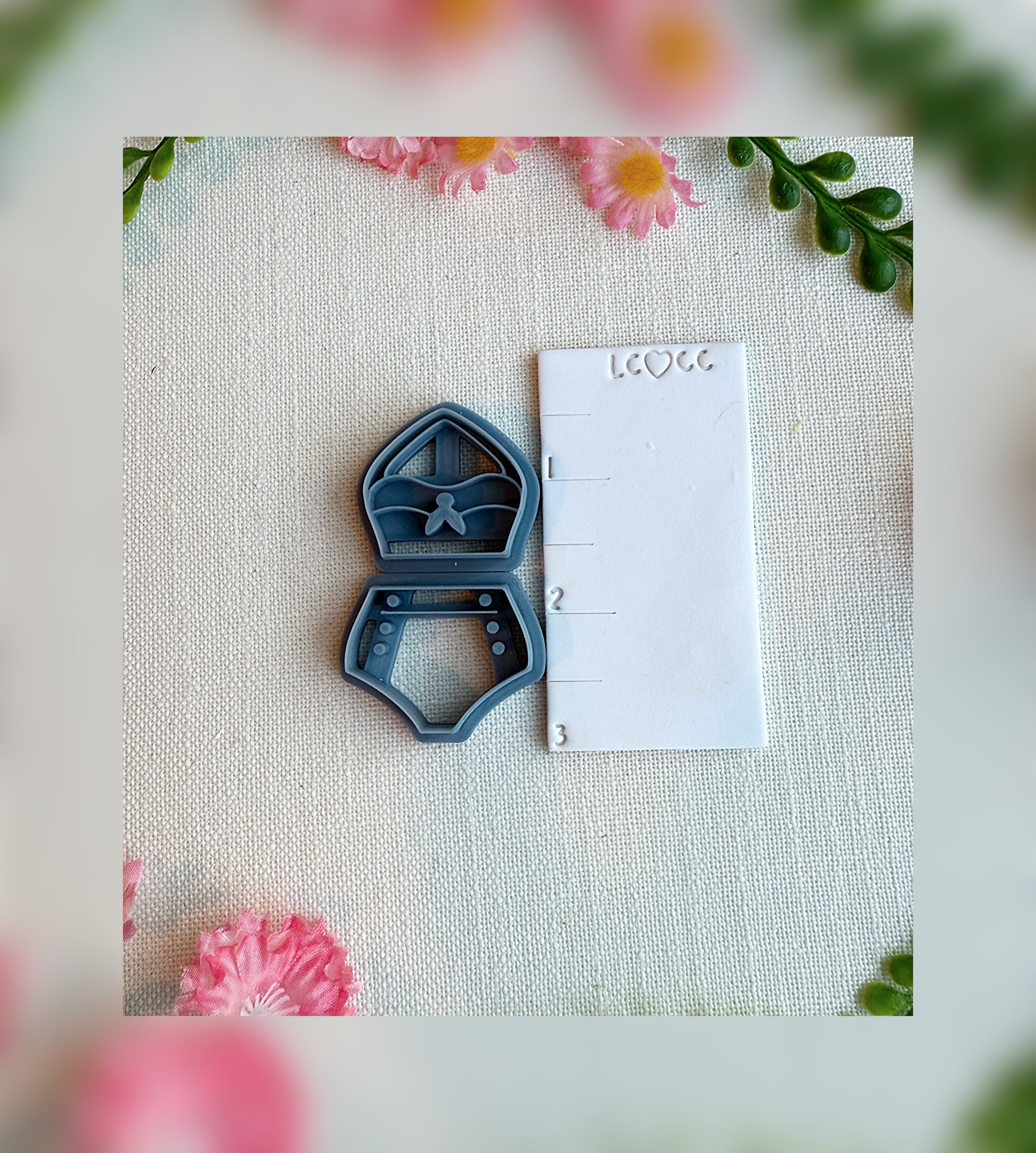 Teeny Weeny Bikini Clay Cutter Set – Polymer Clay Tool