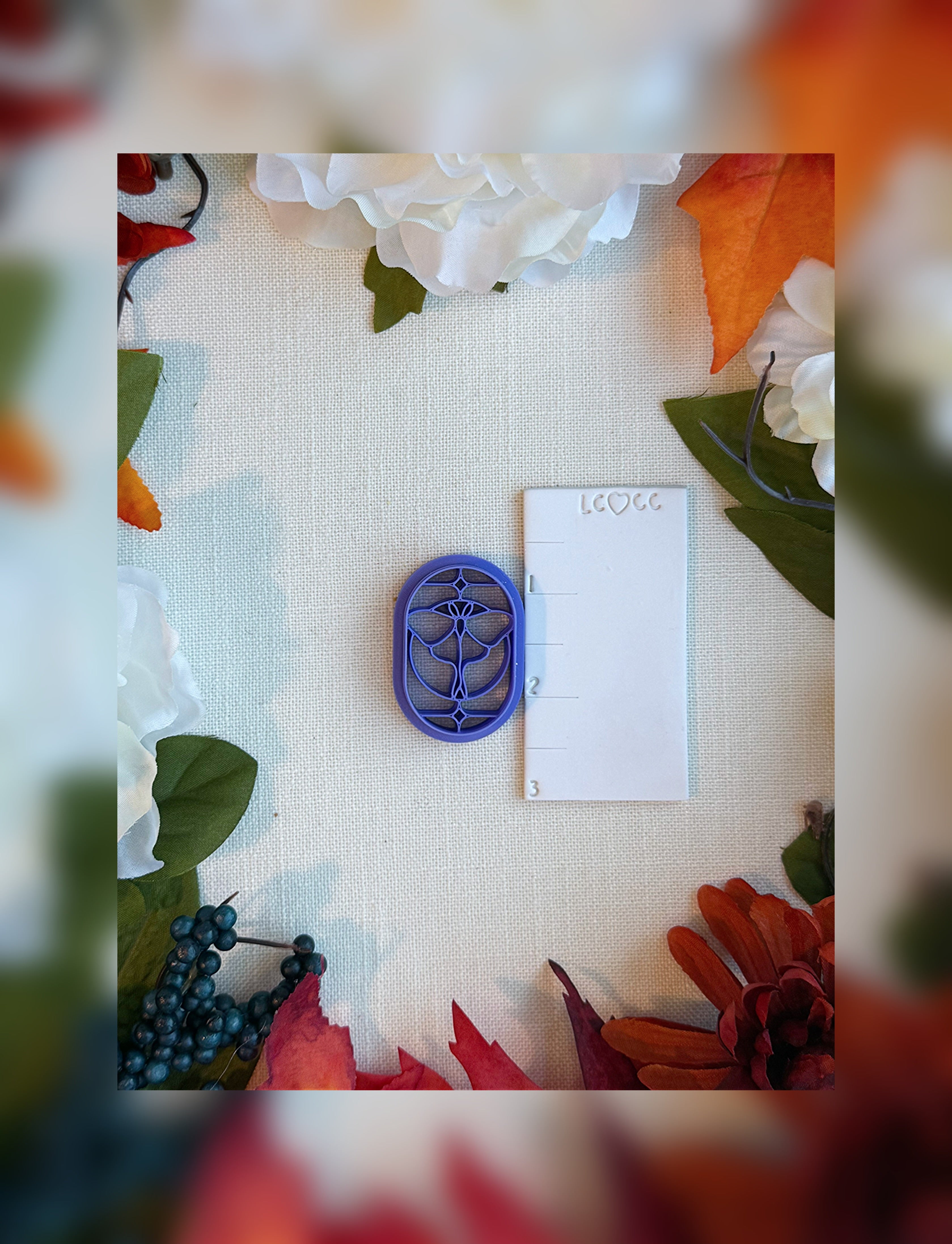 Moonveil Moth Clay Cutter – Polymer Clay Tool