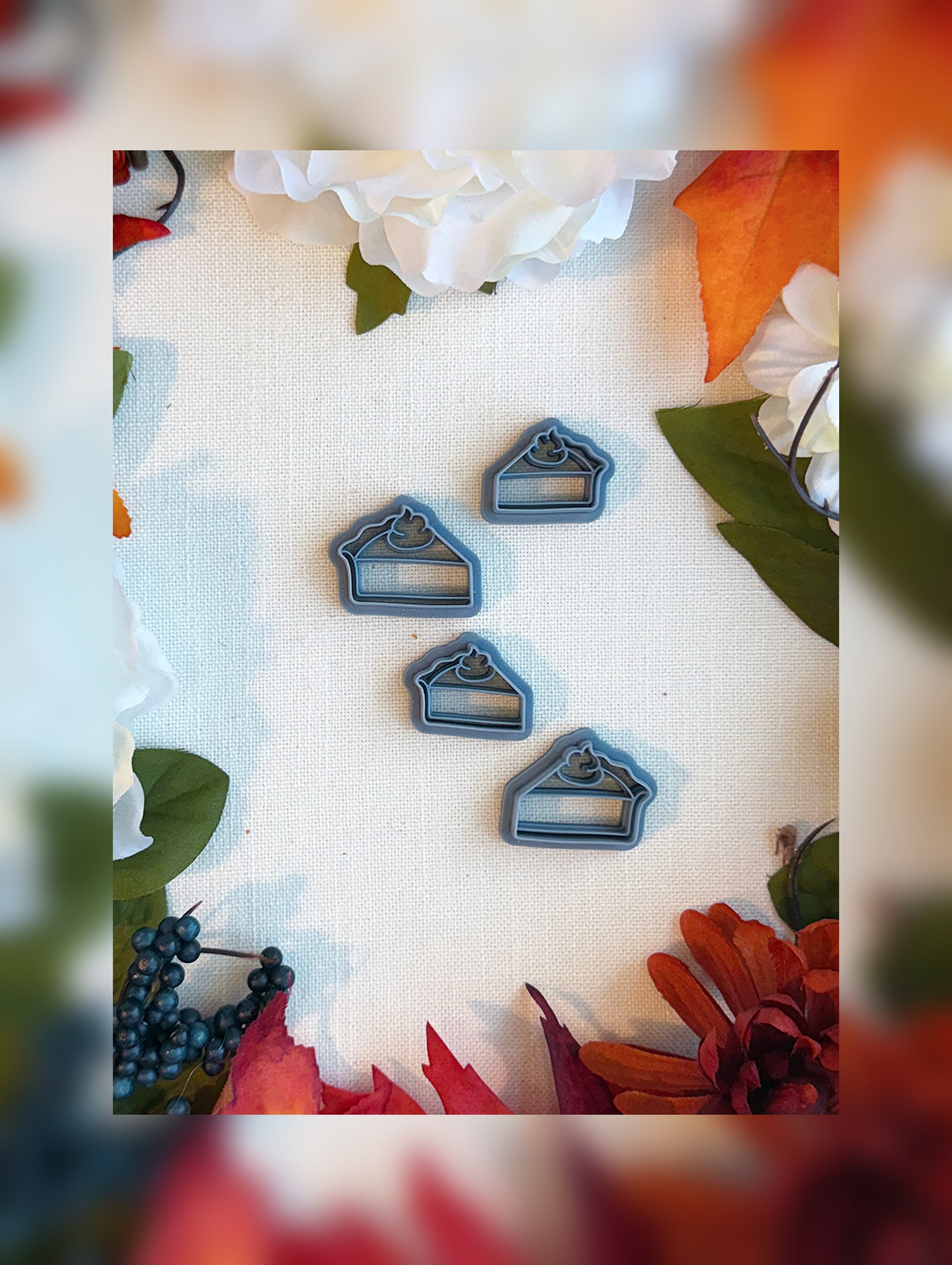 Pumpkin Pie Clay Cutter – Polymer Clay Tool