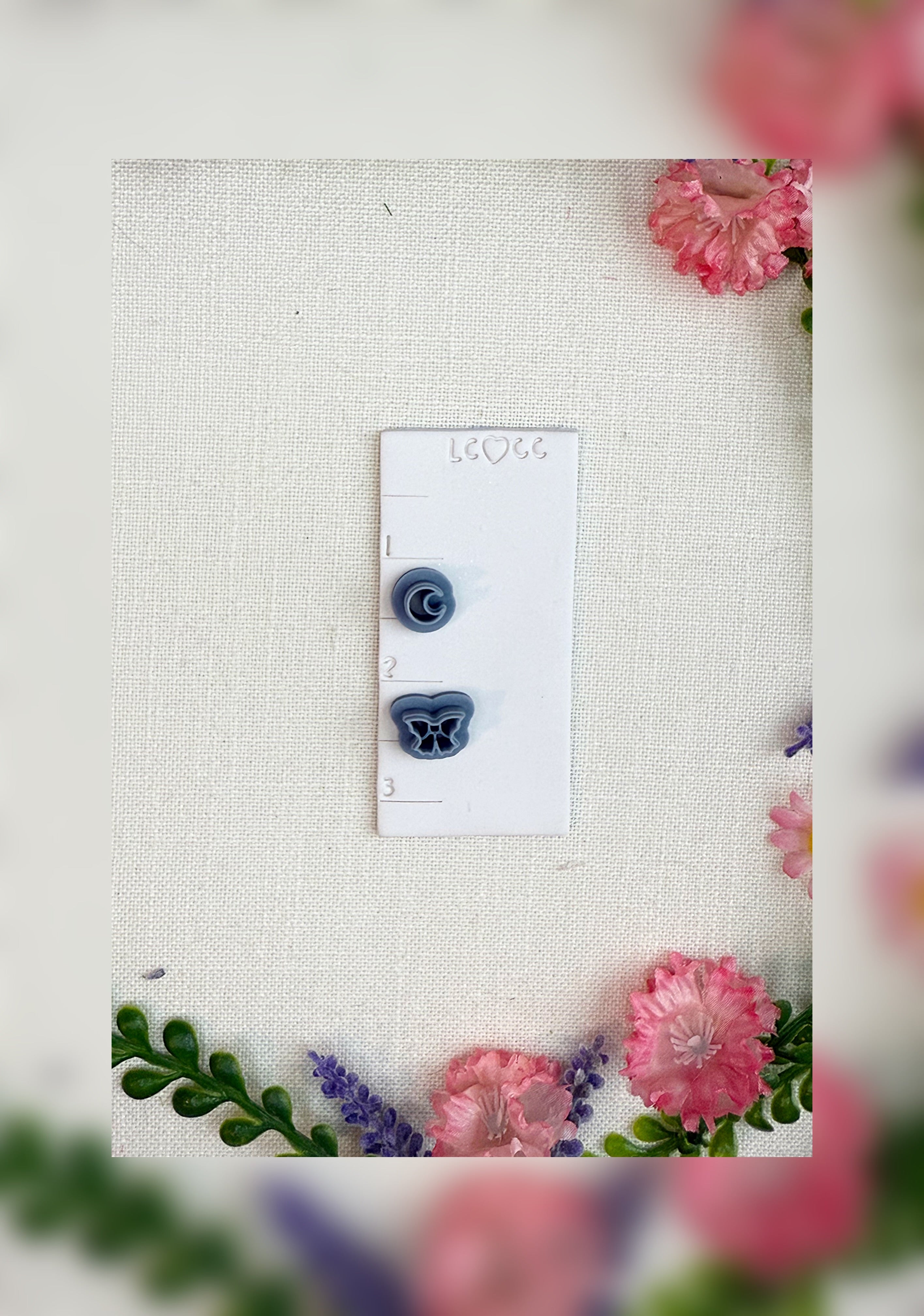 🦇 Midnight Bat & Mini Outfit Cutter Set – Clay Cutter | Polymer Clay Tool