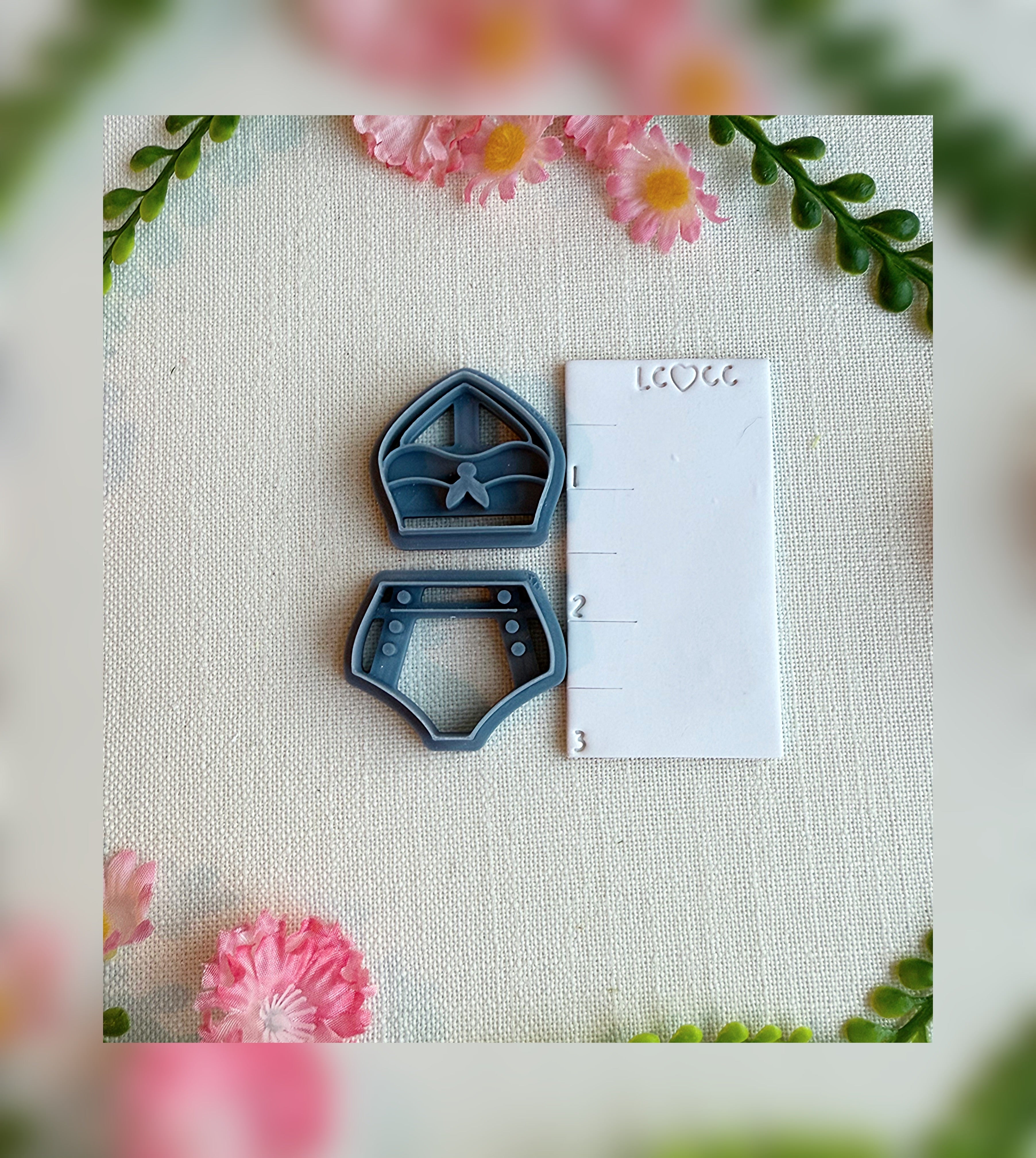 Teeny Weeny Bikini Clay Cutter Set – Polymer Clay Tool