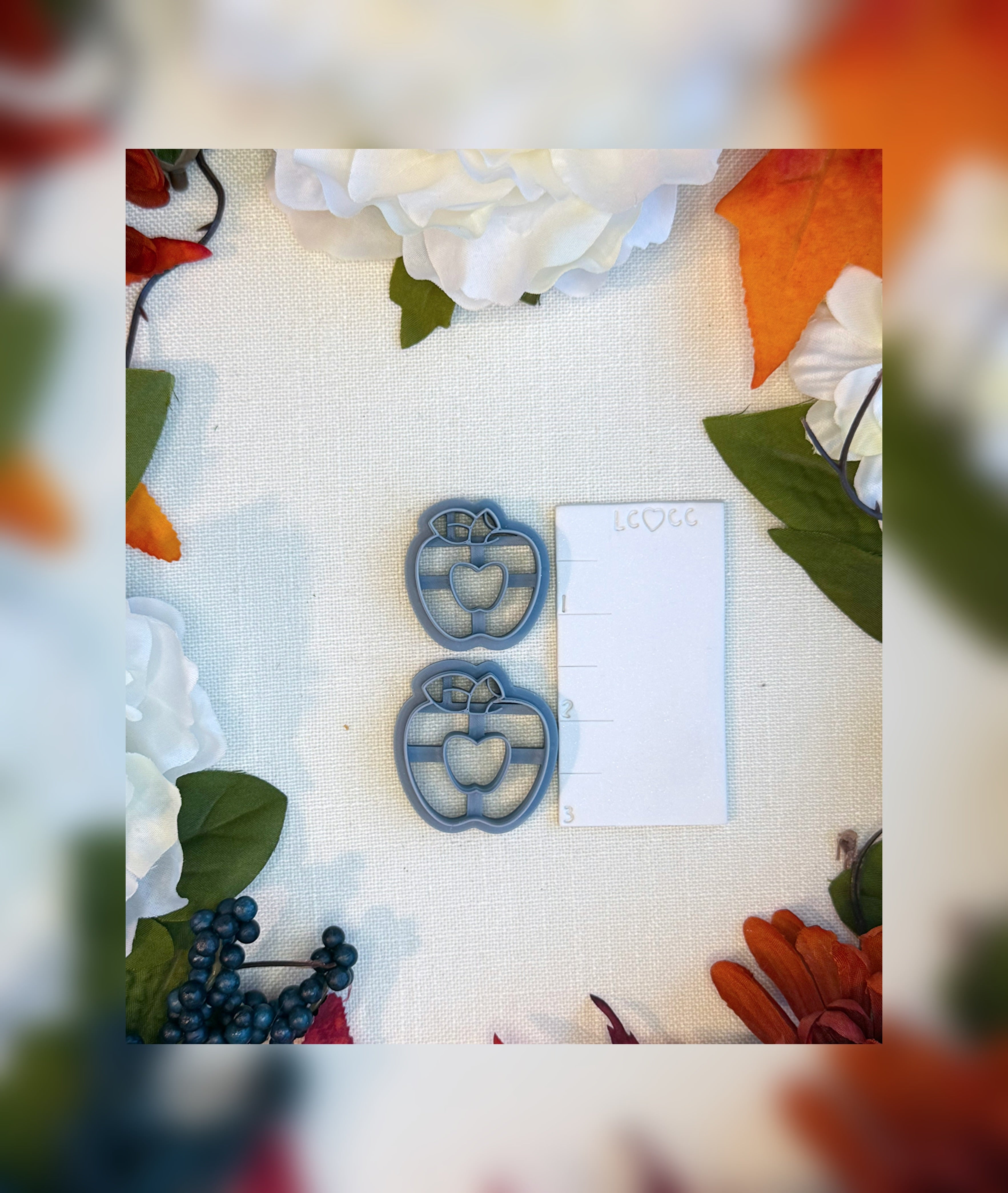 Harvest Orchard Apple Clay Cutter – Polymer Clay Tool