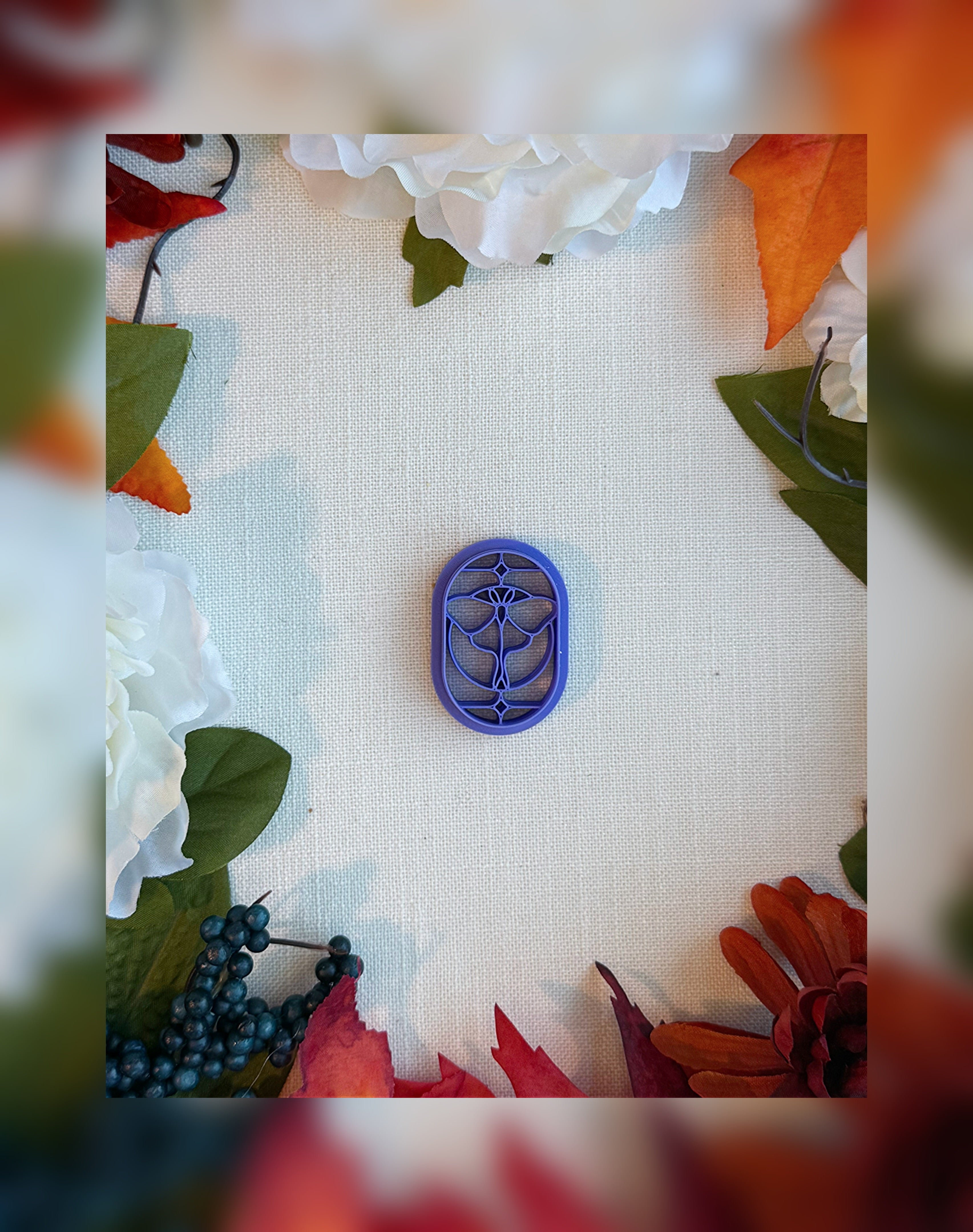Moonveil Moth Clay Cutter – Polymer Clay Tool