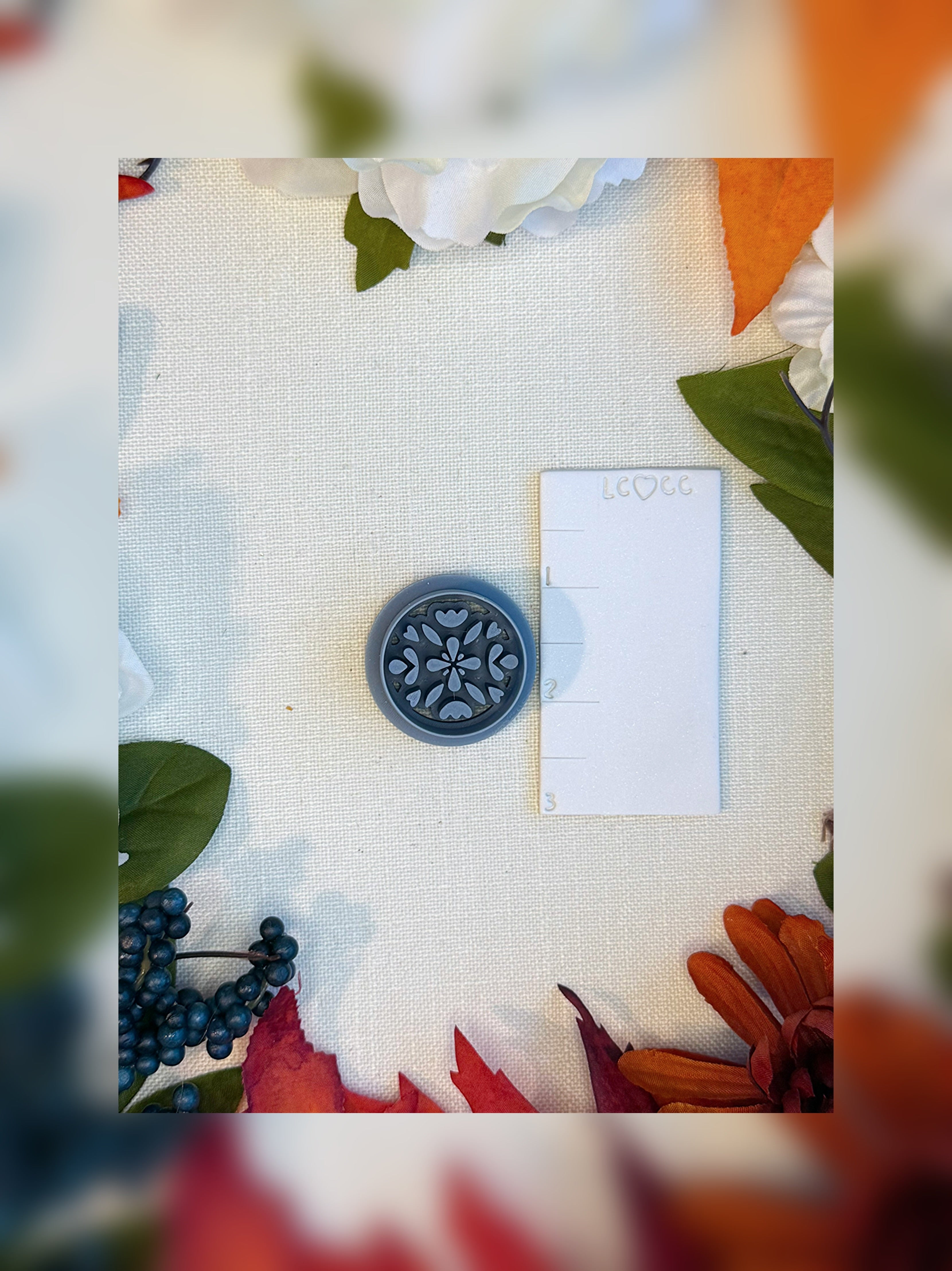 Hearthbloom Tile Clay Cutter | Polymer Clay Tool