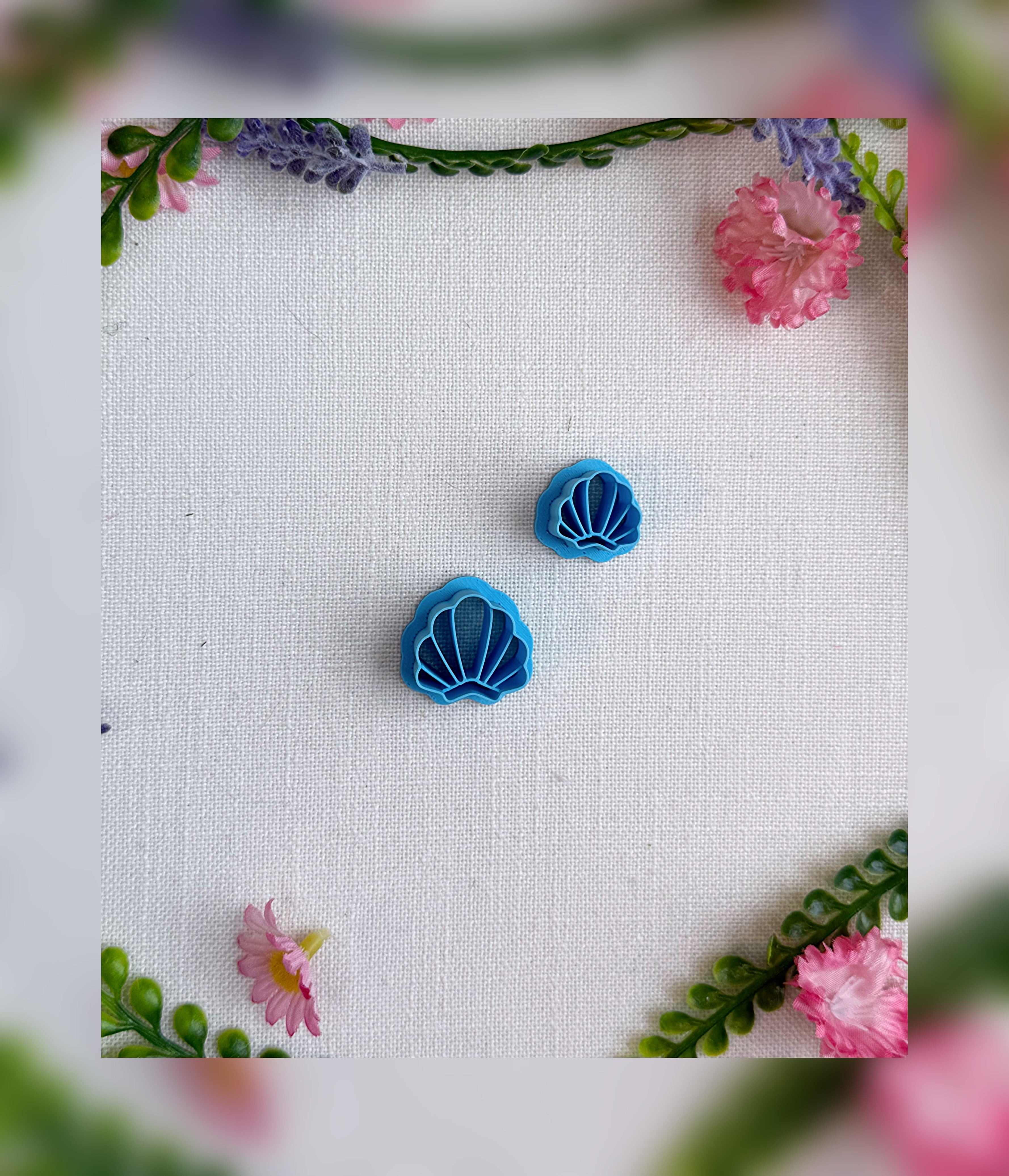 Ruffled Shell Clay Cutter – Polymer Clay Tool