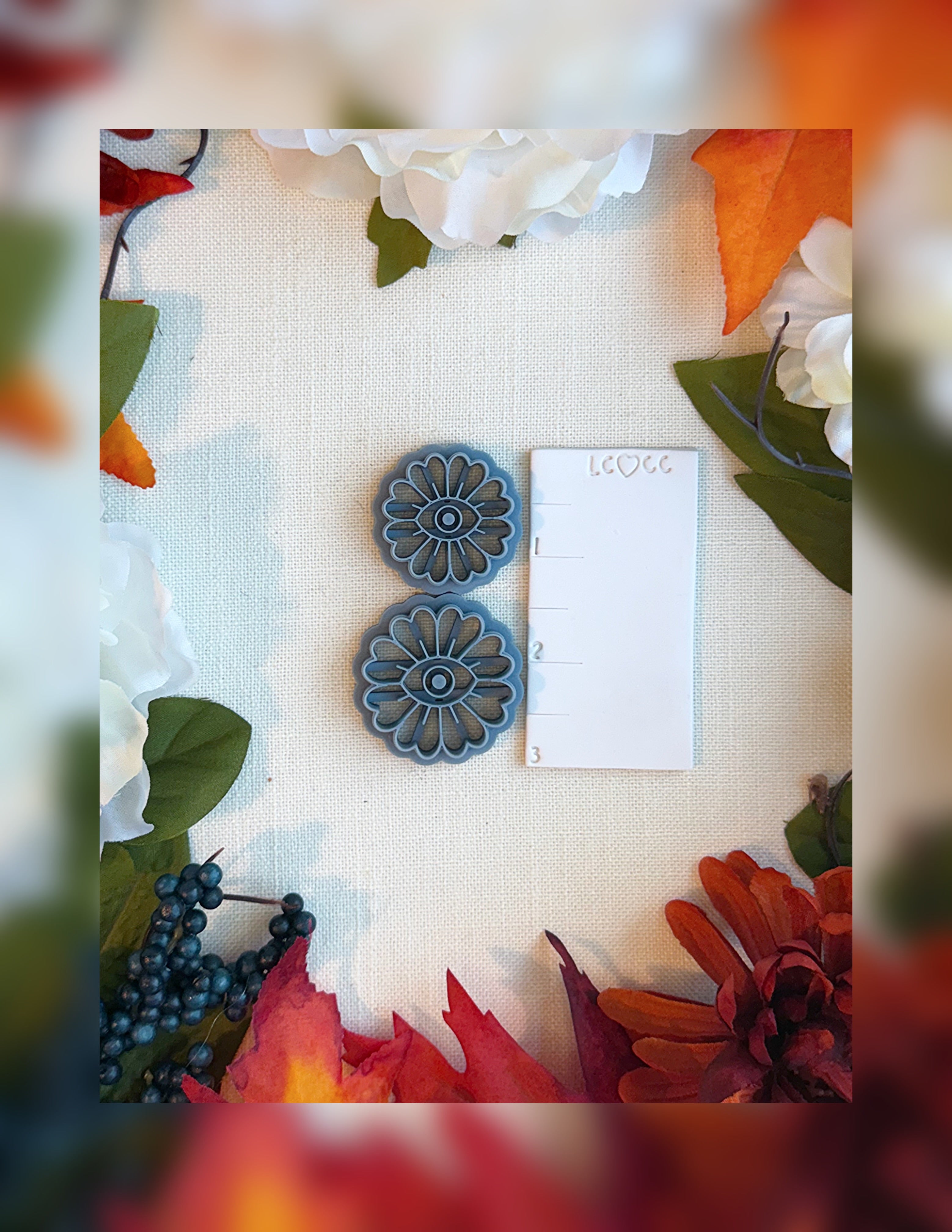 Dawnwatcher Bloom Clay Cutter – Polymer Clay Tool