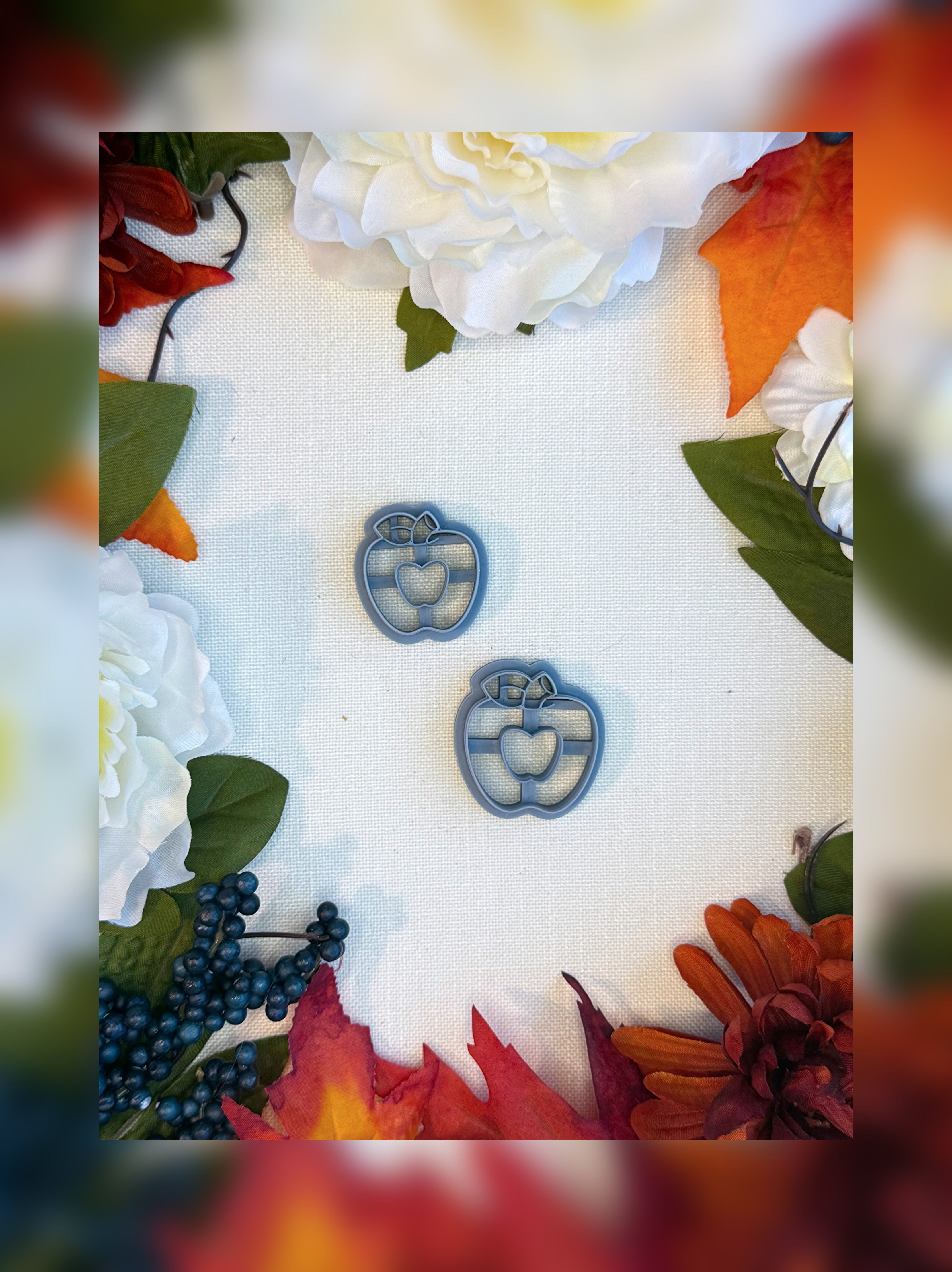 Harvest Orchard Apple Clay Cutter – Polymer Clay Tool
