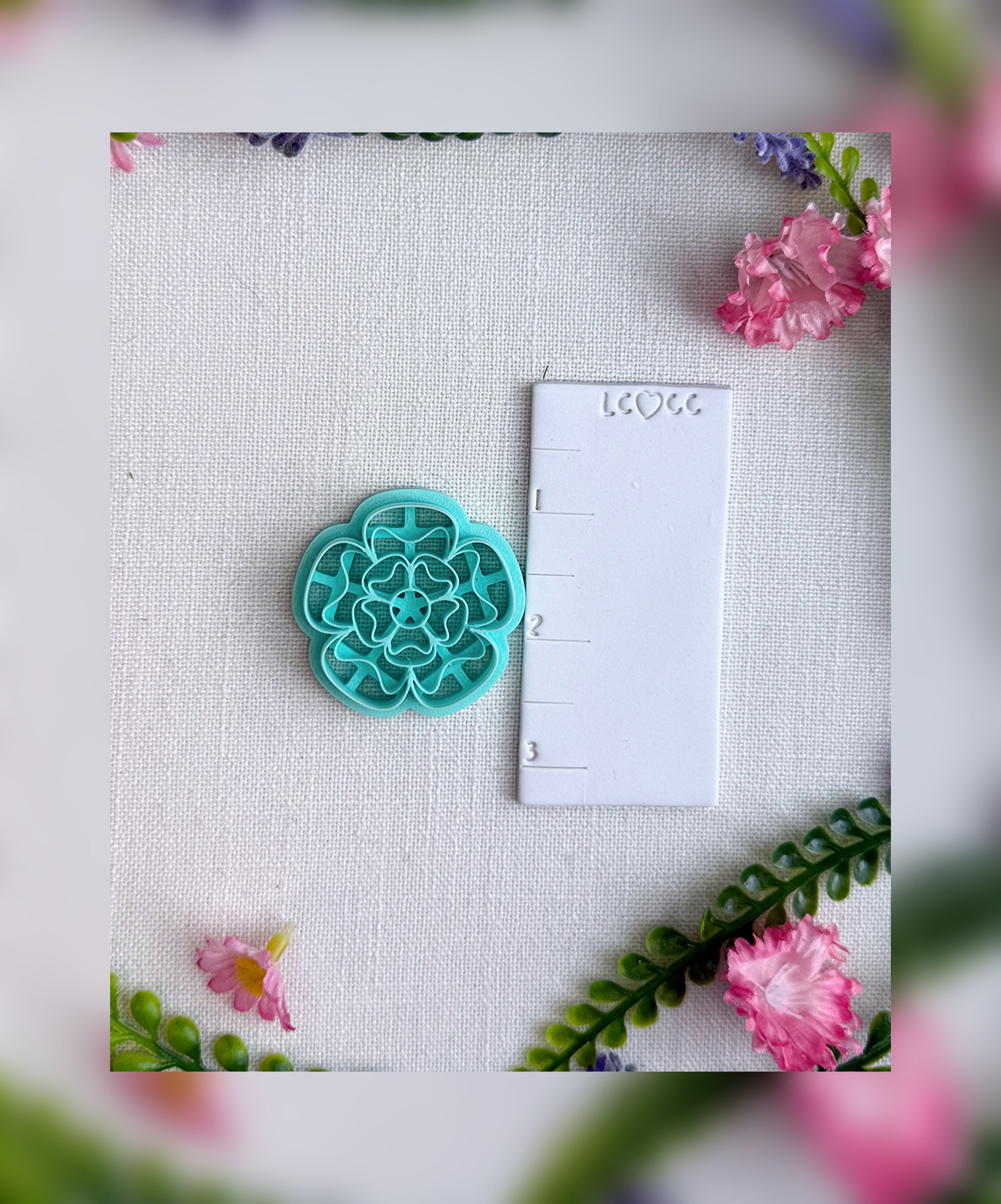 Verdant Bloom Clay Cutter – Polymer Clay Tool