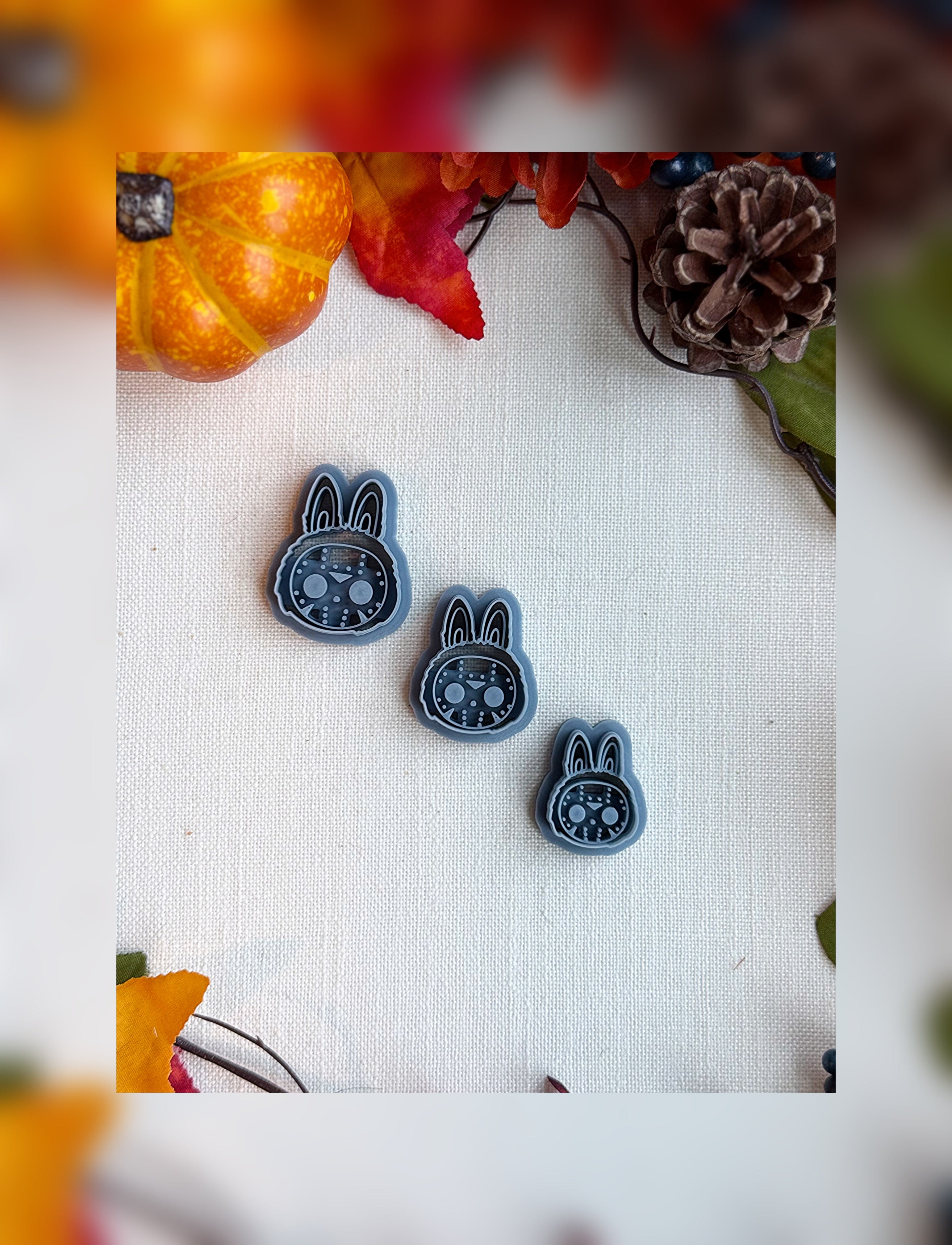 Camp Labubu Clay Cutter – Polymer Clay Tool for Halloween