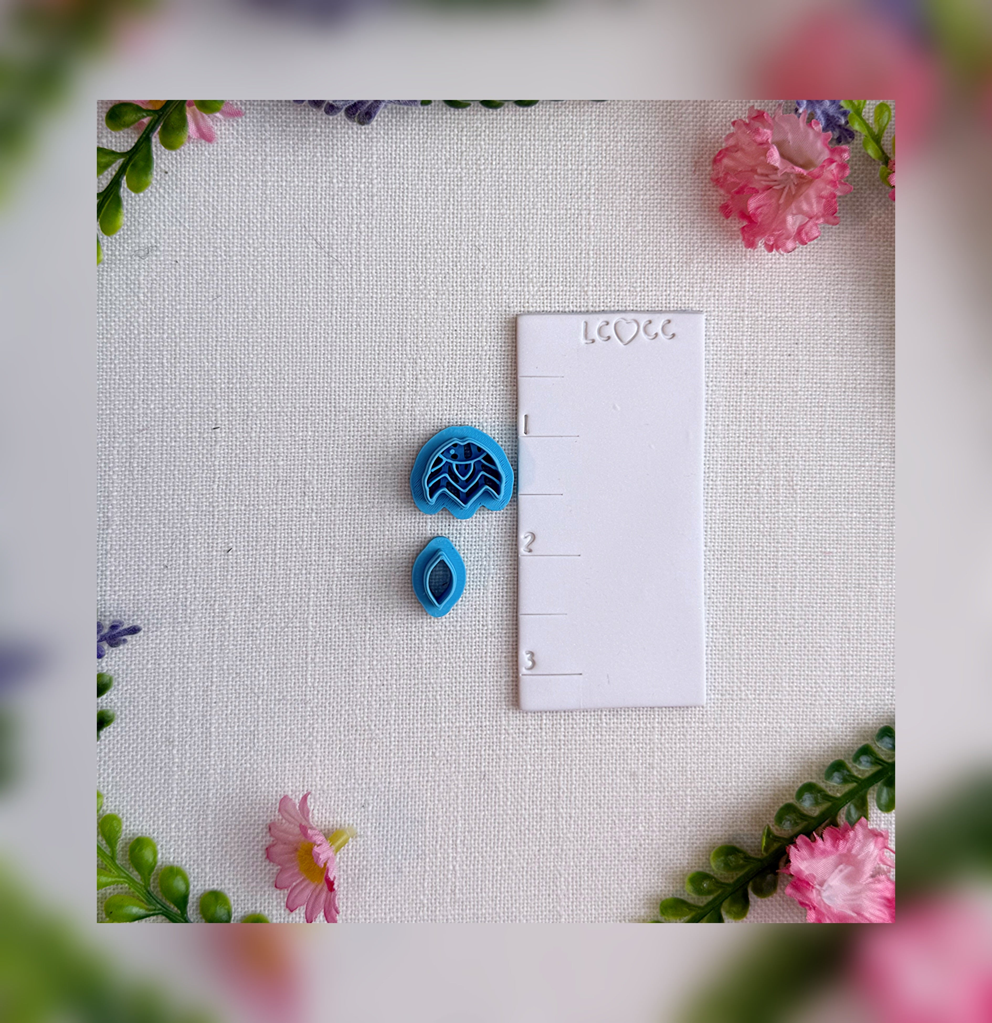 Glimmerfin Jewel Clay Cutter – Polymer Clay Tool