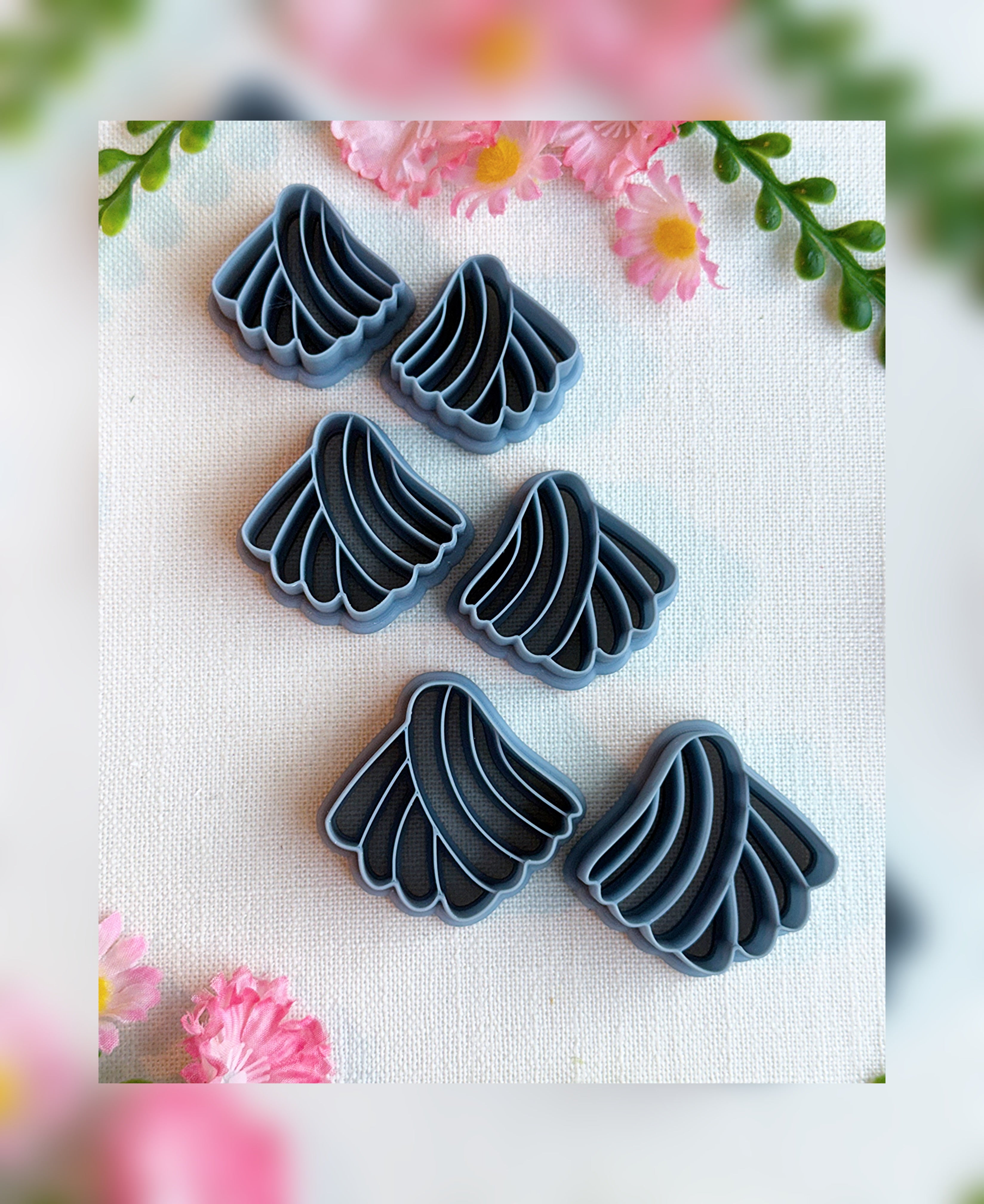 Driftleaf Cascade Organic Shape | Polymer Clay Tool