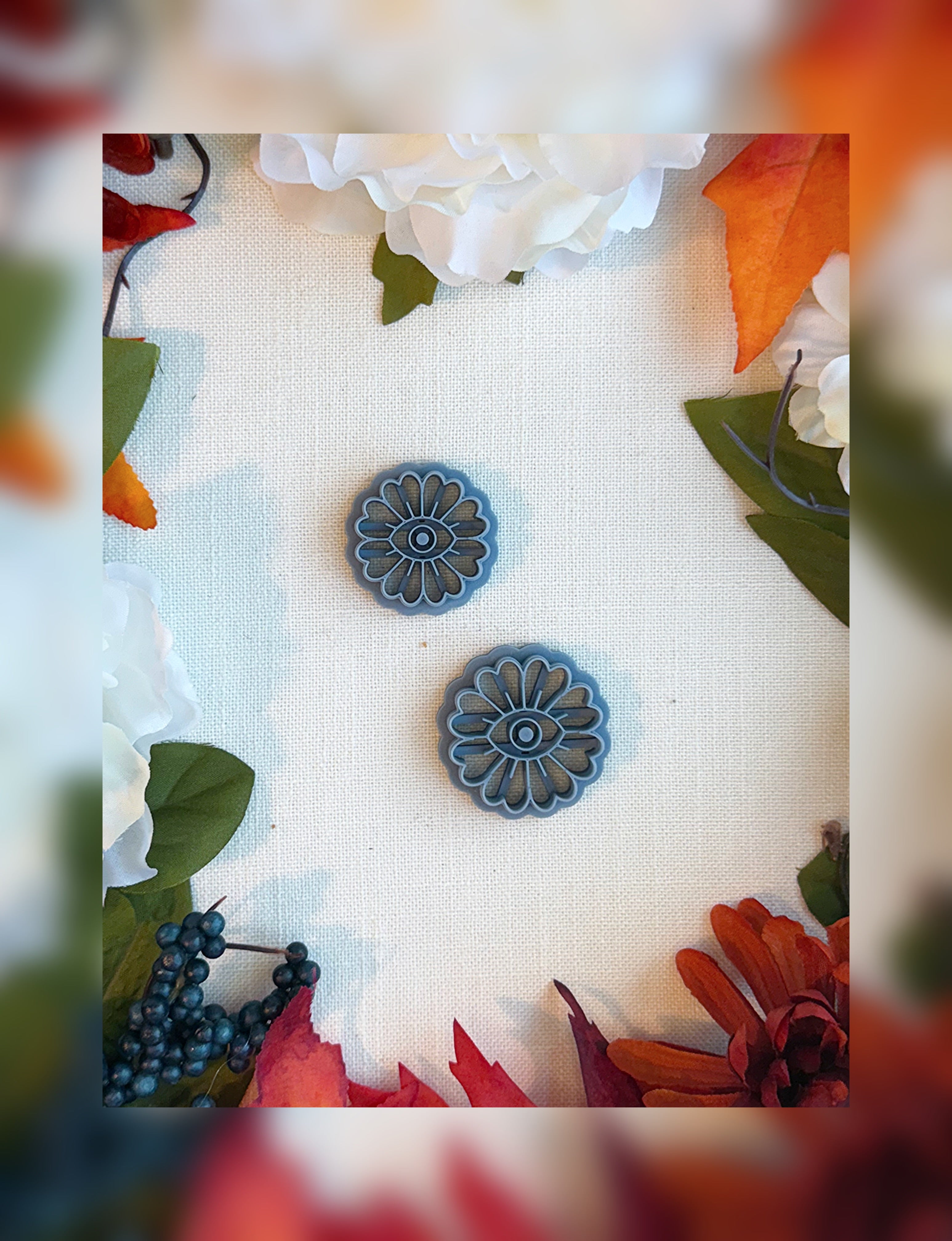 Dawnwatcher Bloom Clay Cutter – Polymer Clay Tool