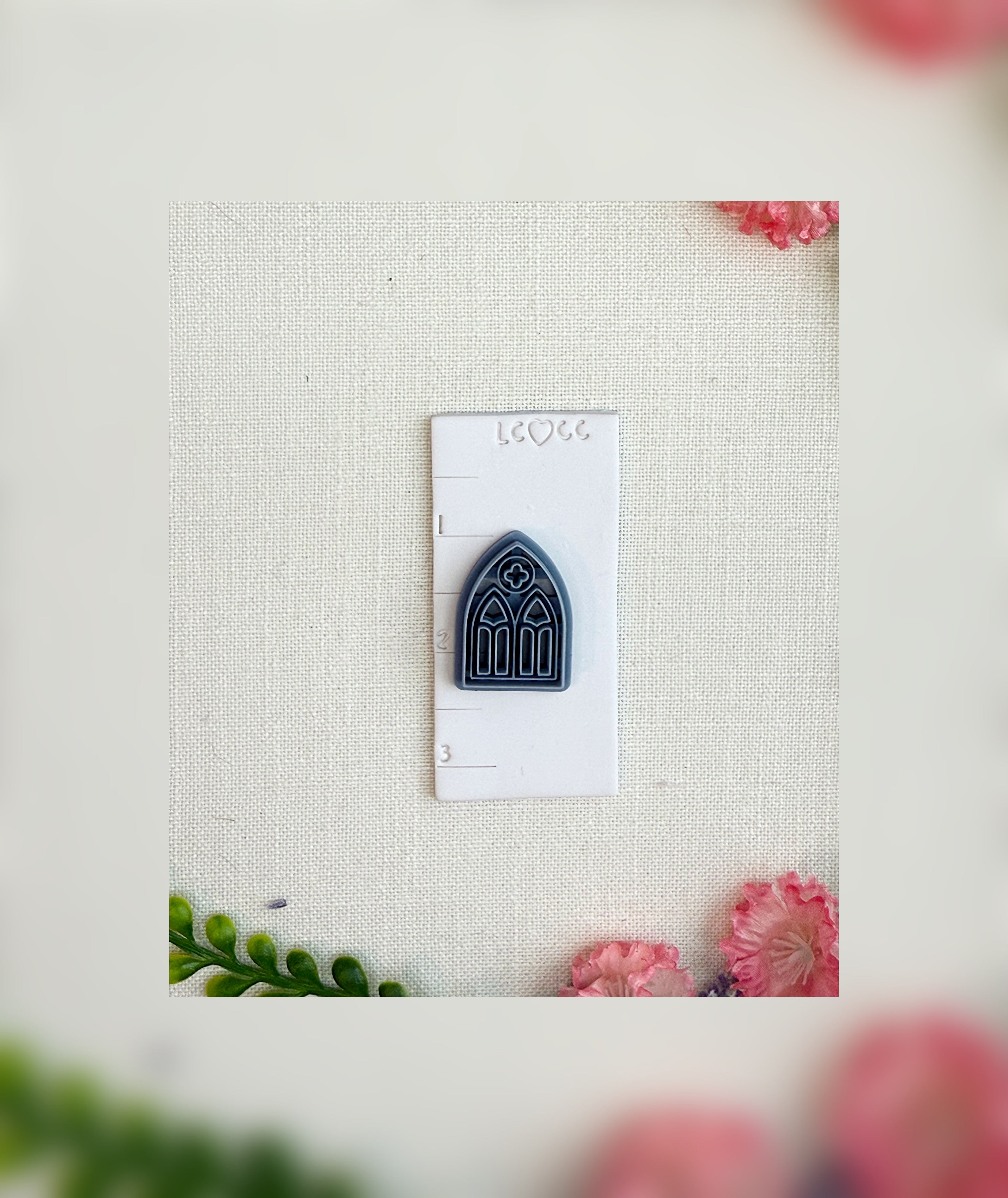 Gothic Window Clay Cutter – Polymer Clay Tool