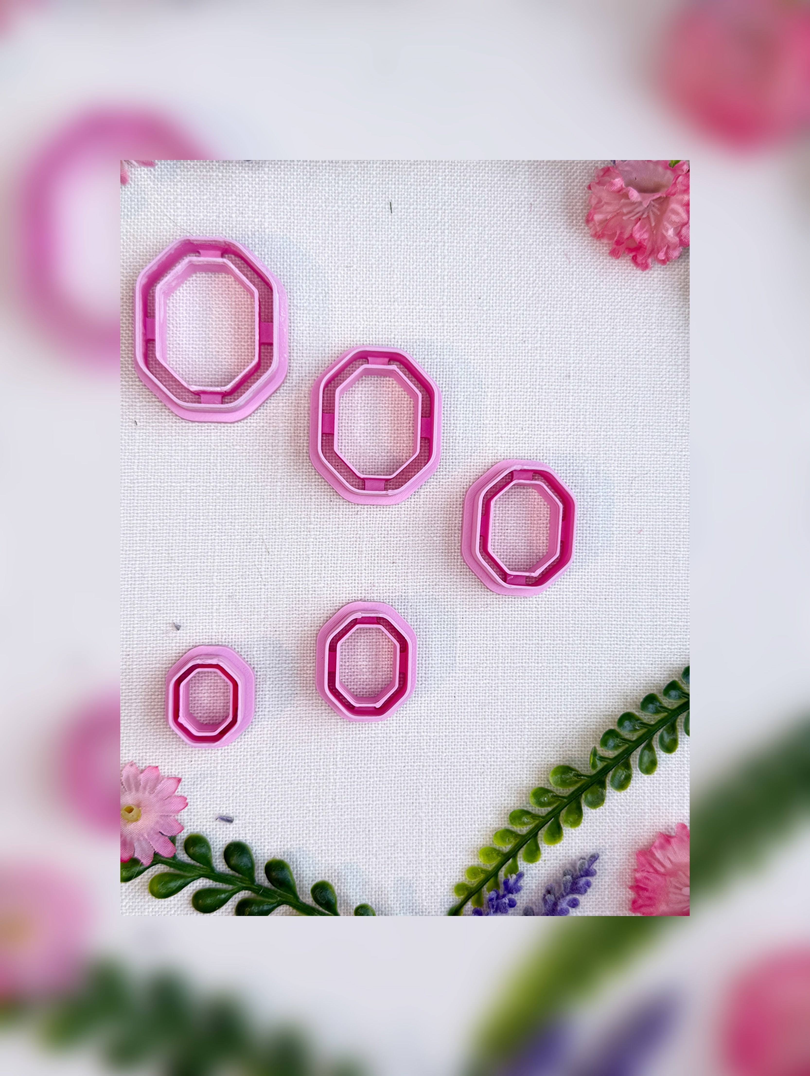 Cameo Clay Cutter Set – 5 Sizes – Polymer Clay Tool