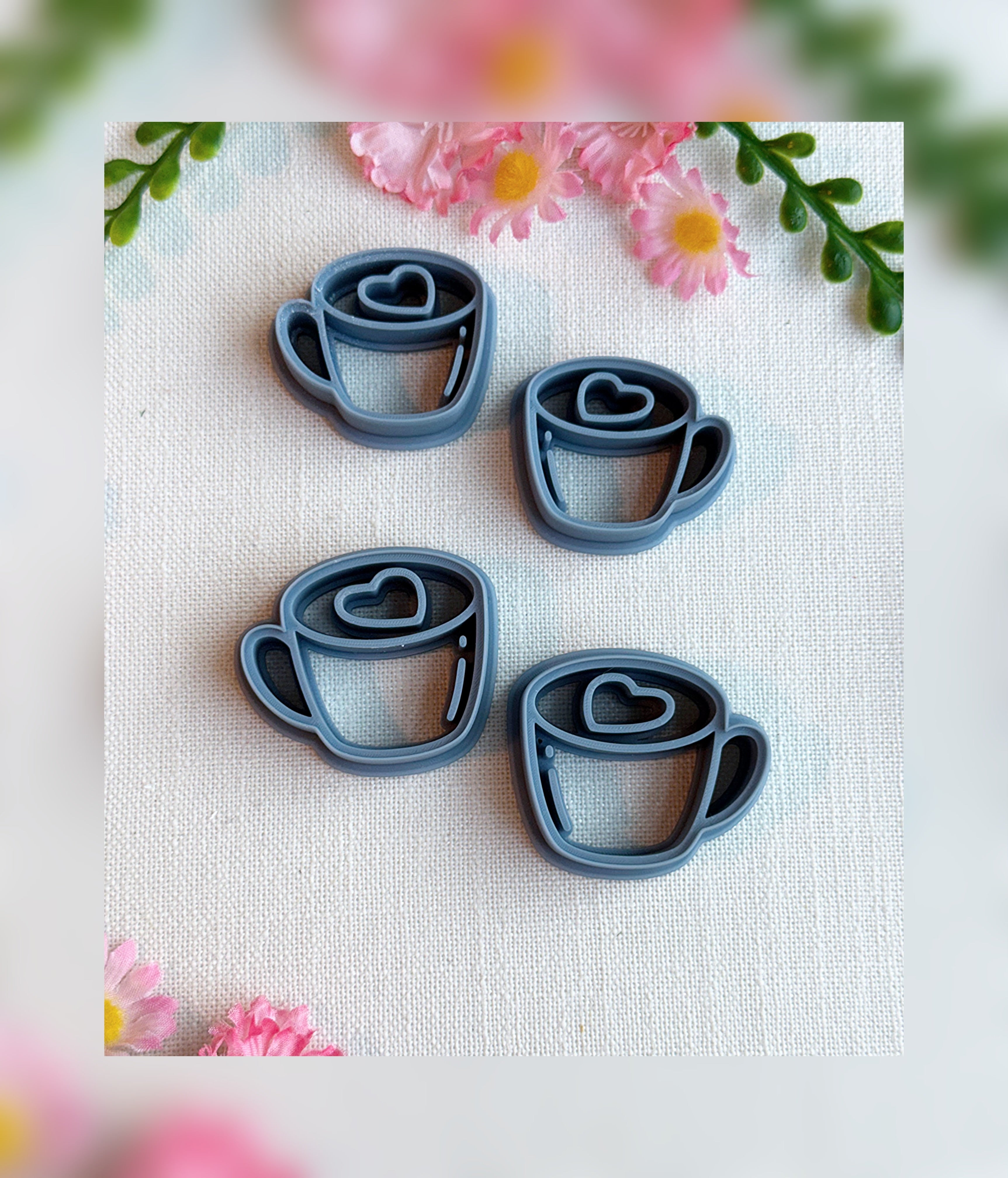 Sweetheart Brew Clay Cutter – Polymer Clay Tool