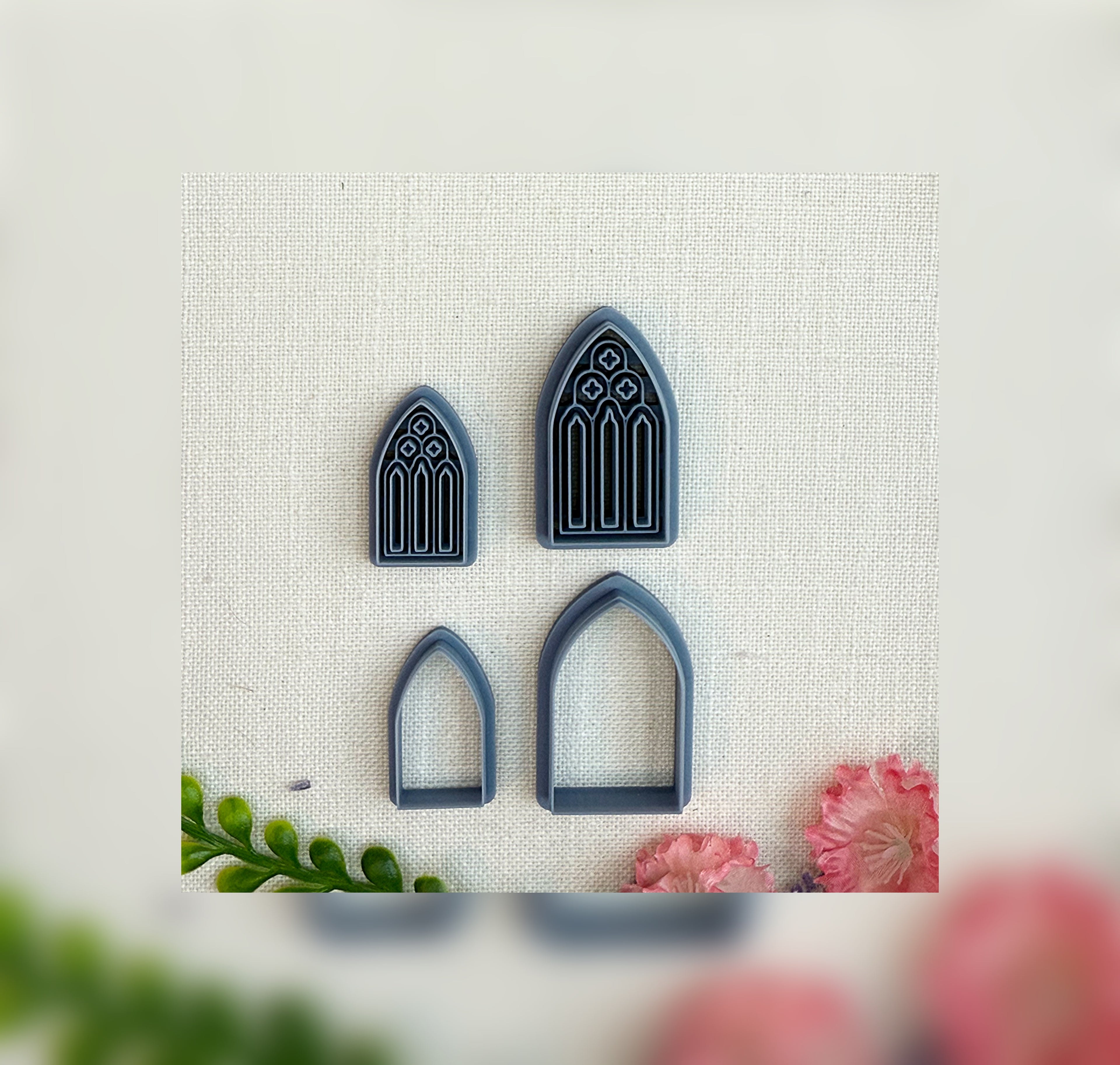 Autumn Cathedral Clay Cutter – Polymer Clay Tool