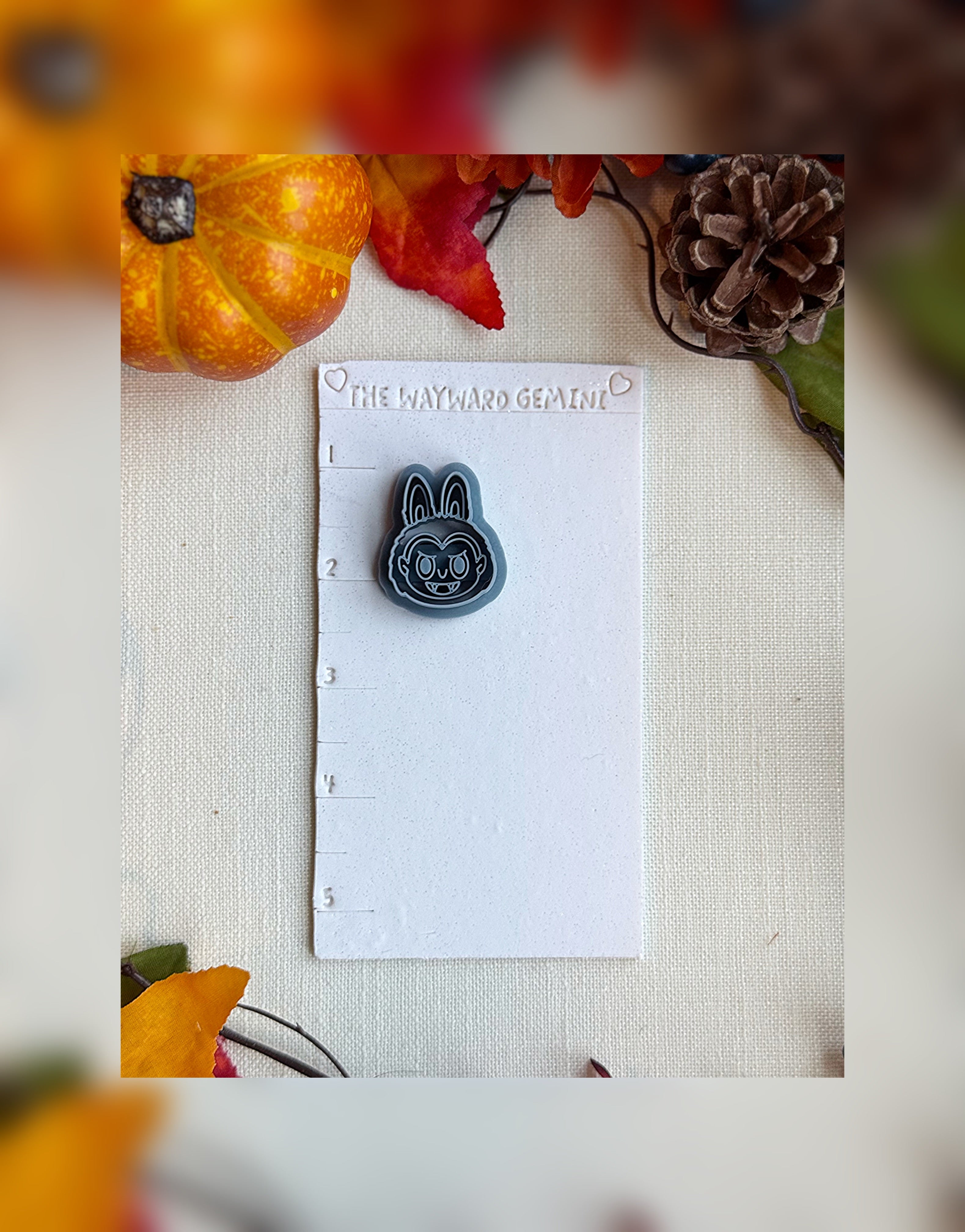 DracuLabubu Clay Cutter – Polymer Clay Tool for Halloween