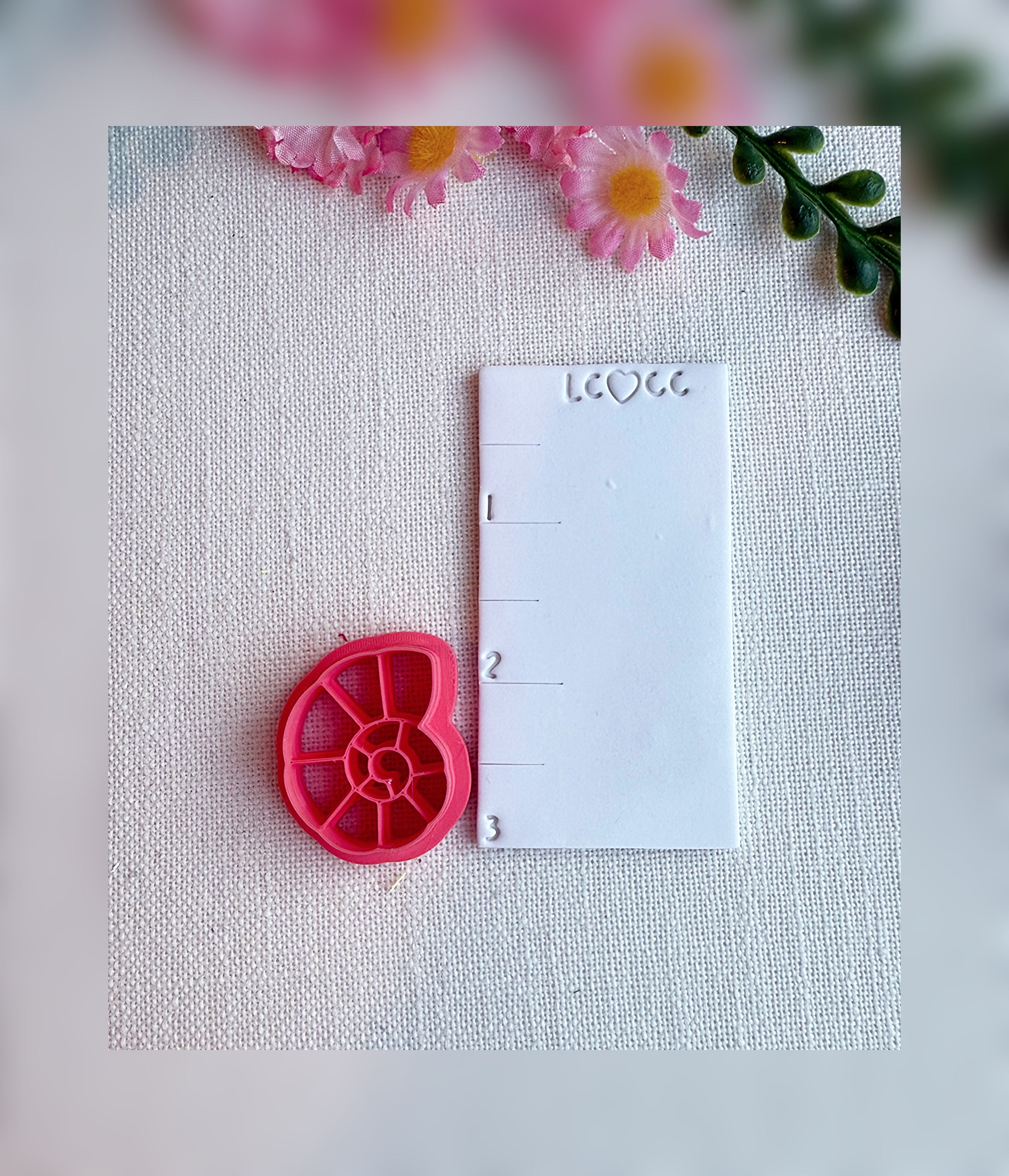 Nautilus Bloom Clay Cutter | Polymer Clay Tool