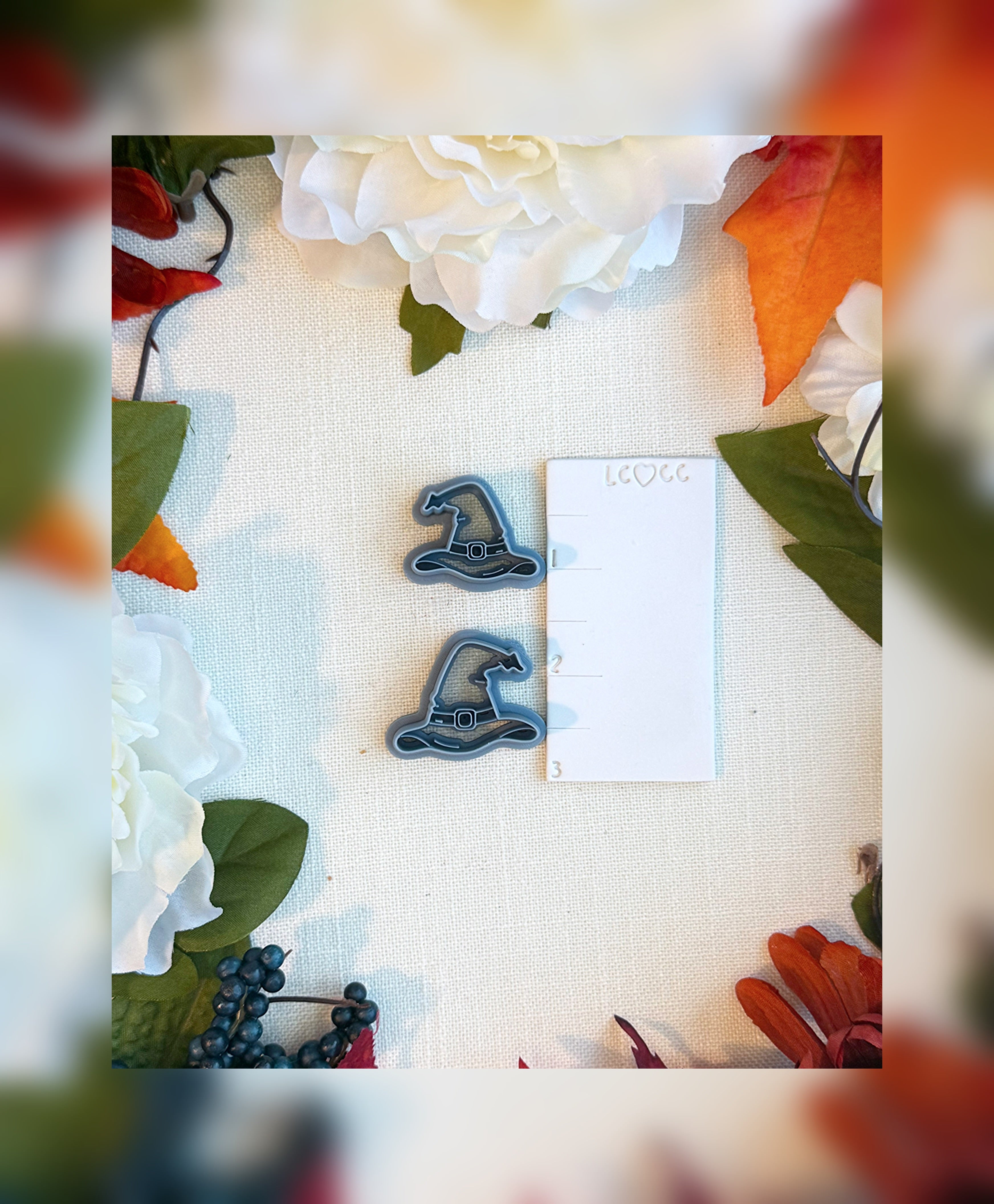 Witchy Woodland Hat Clay Cutter – Polymer Clay Tool