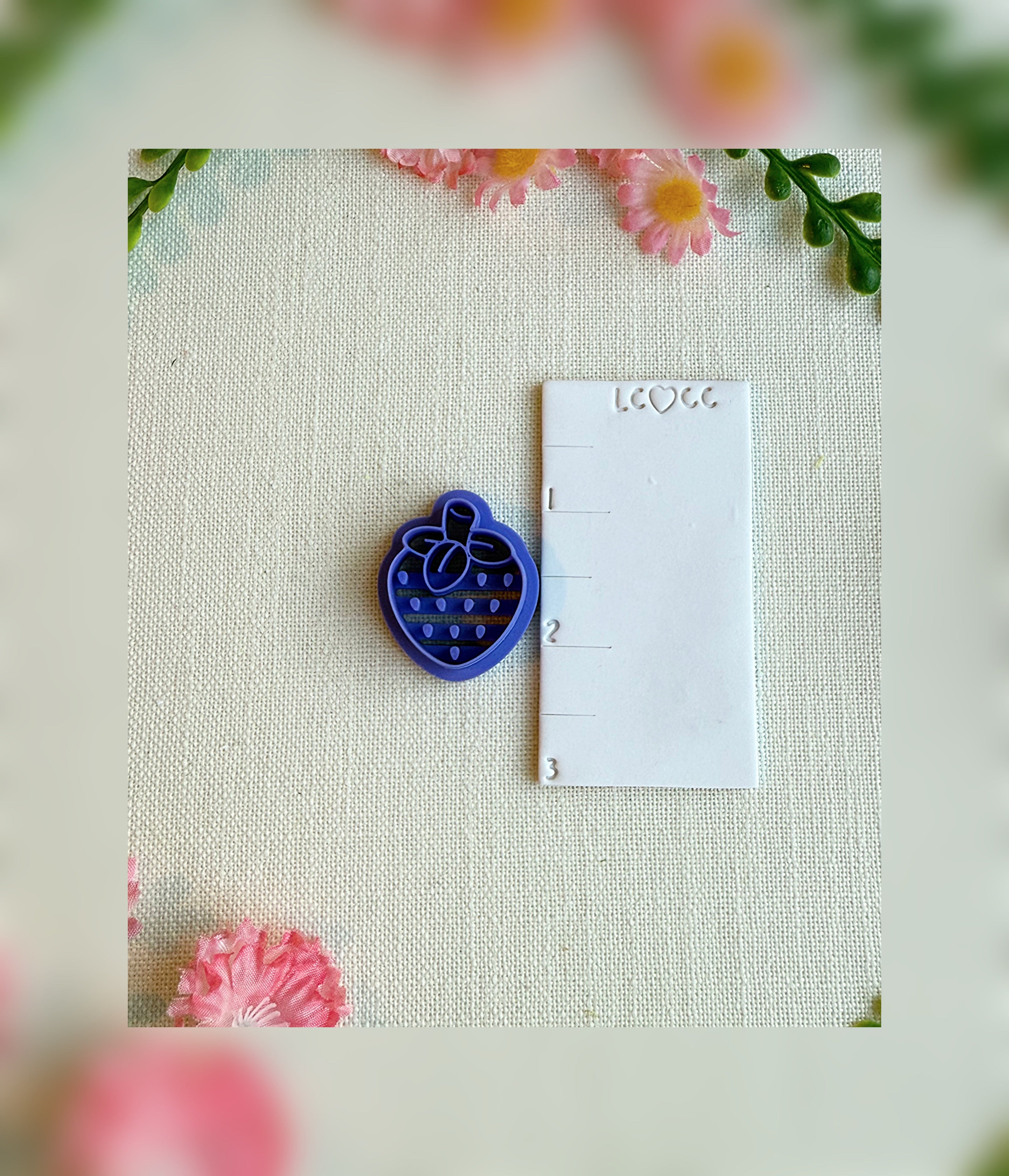 Strawberry Jam Clay Cutter | Polymer Clay Tool