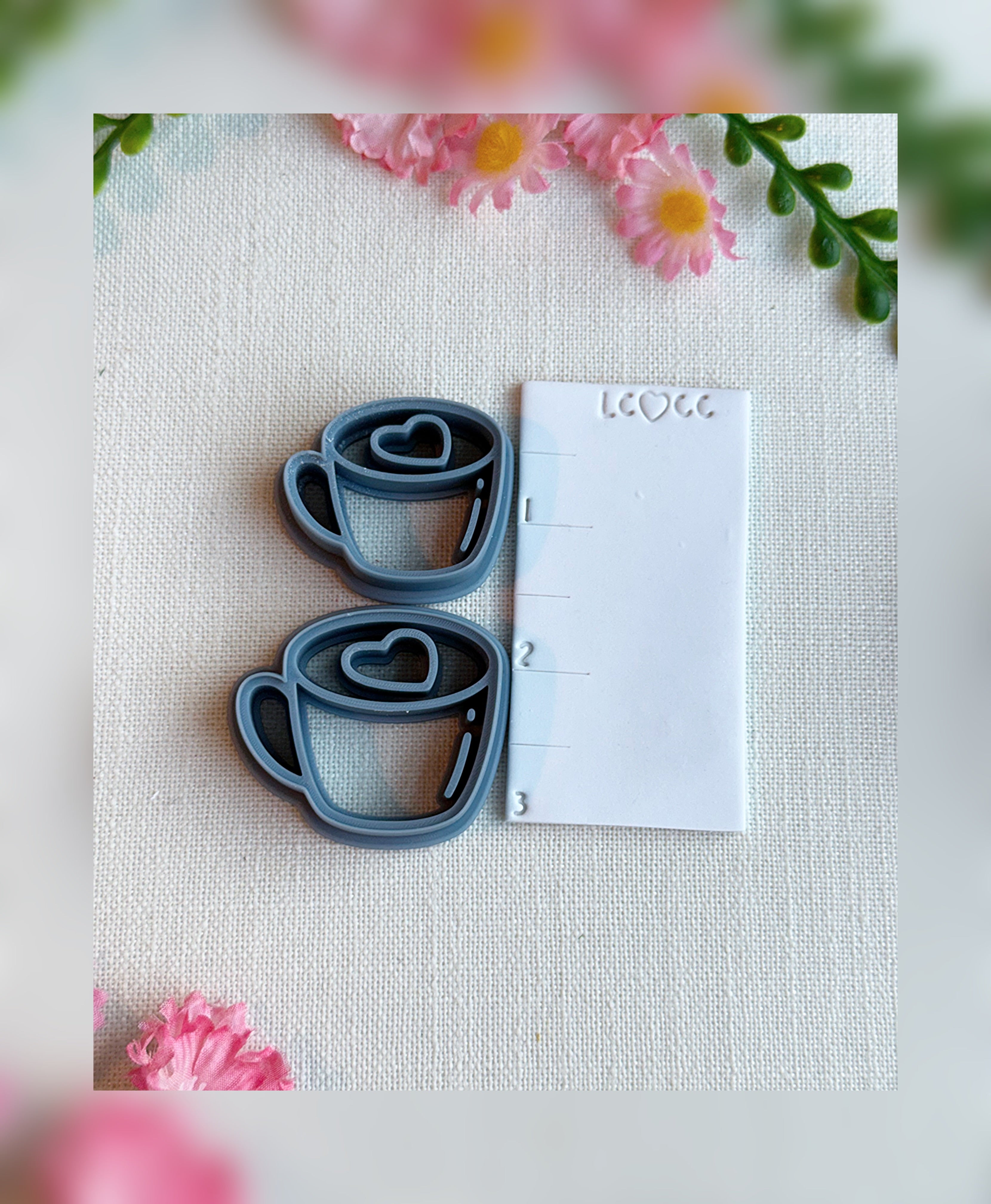 Sweetheart Brew Clay Cutter – Polymer Clay Tool