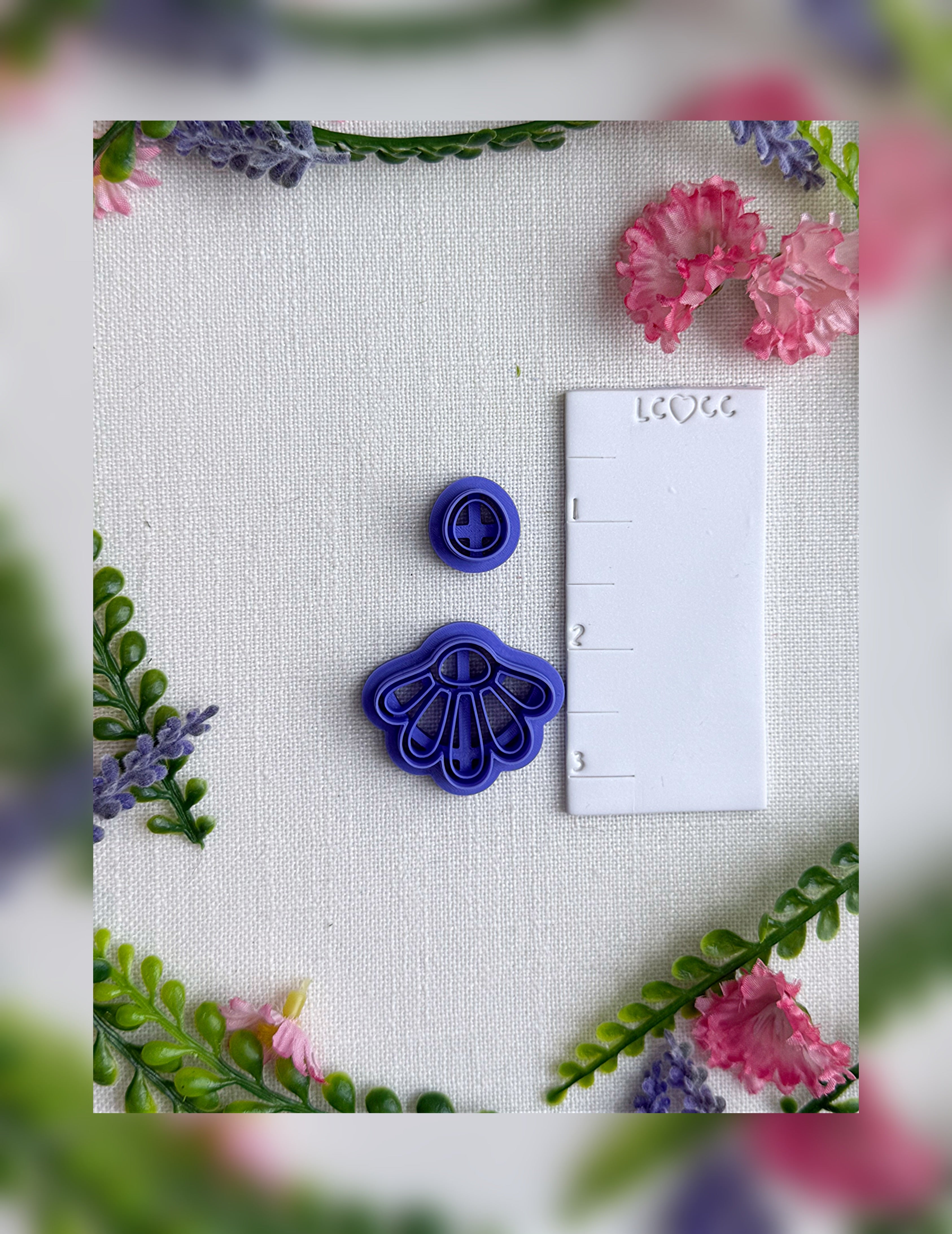 Bellflower Drop Clay Cutter – Polymer Clay Tool