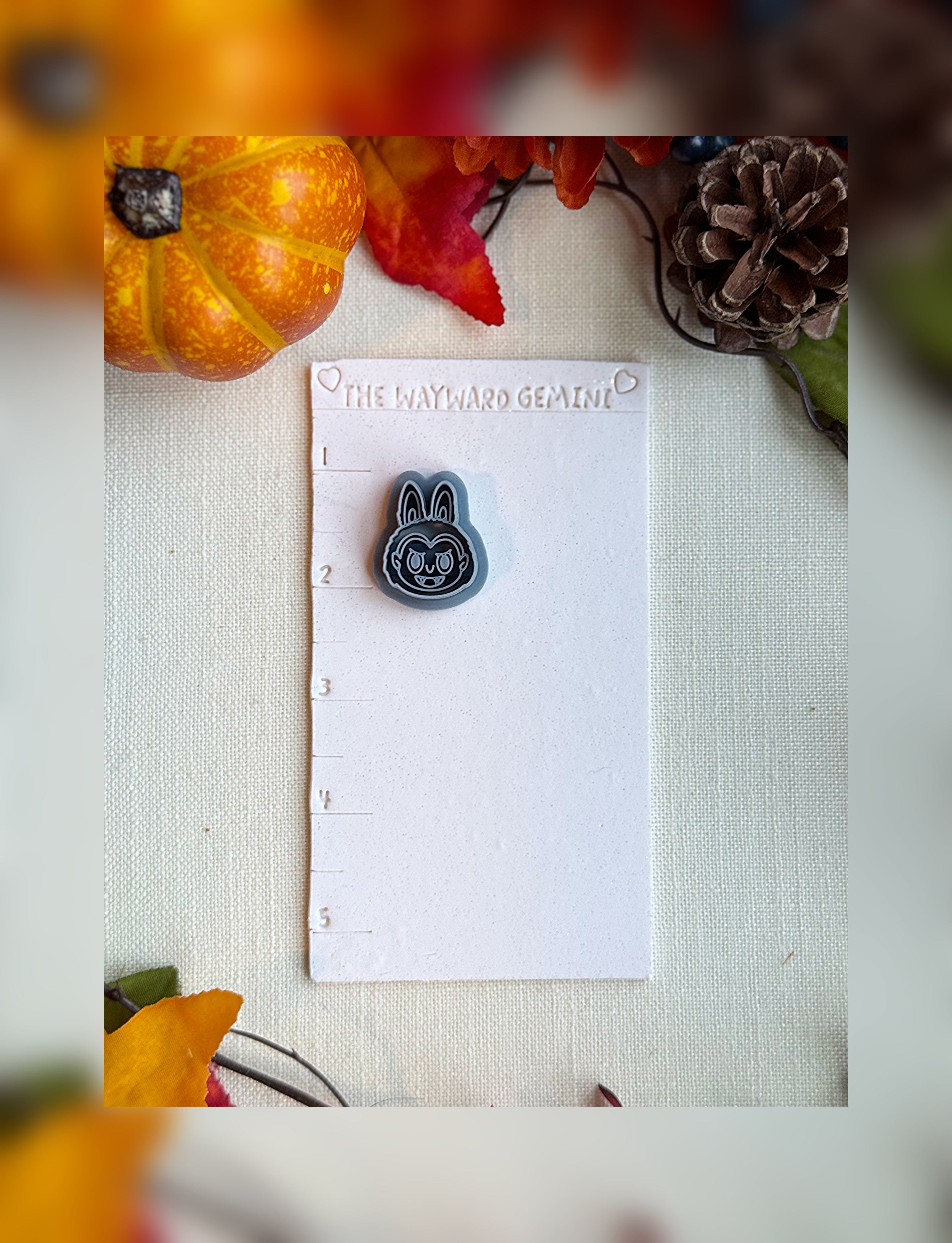 DracuLabubu Clay Cutter – Polymer Clay Tool for Halloween
